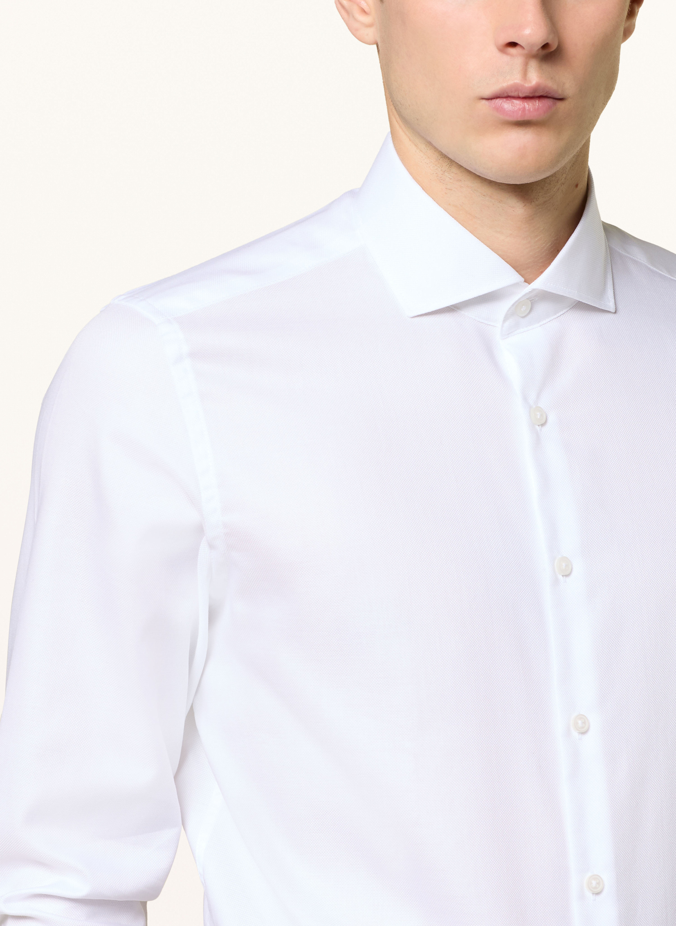Thumbnail - Paul Hemd Slim Fit weiss