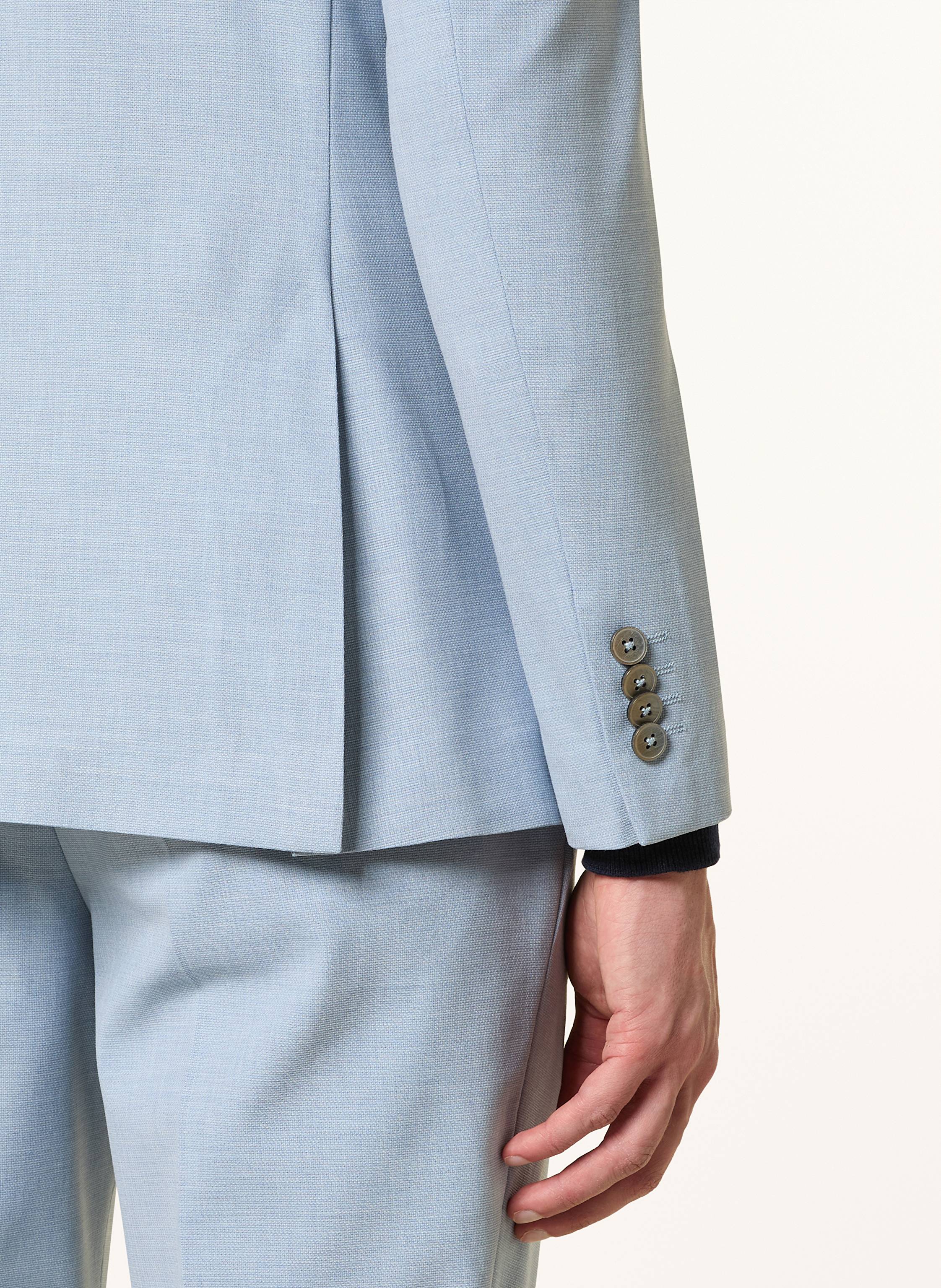 Thumbnail - Paul Anzugsakko Extra Slim Fit Aus Jersey blau