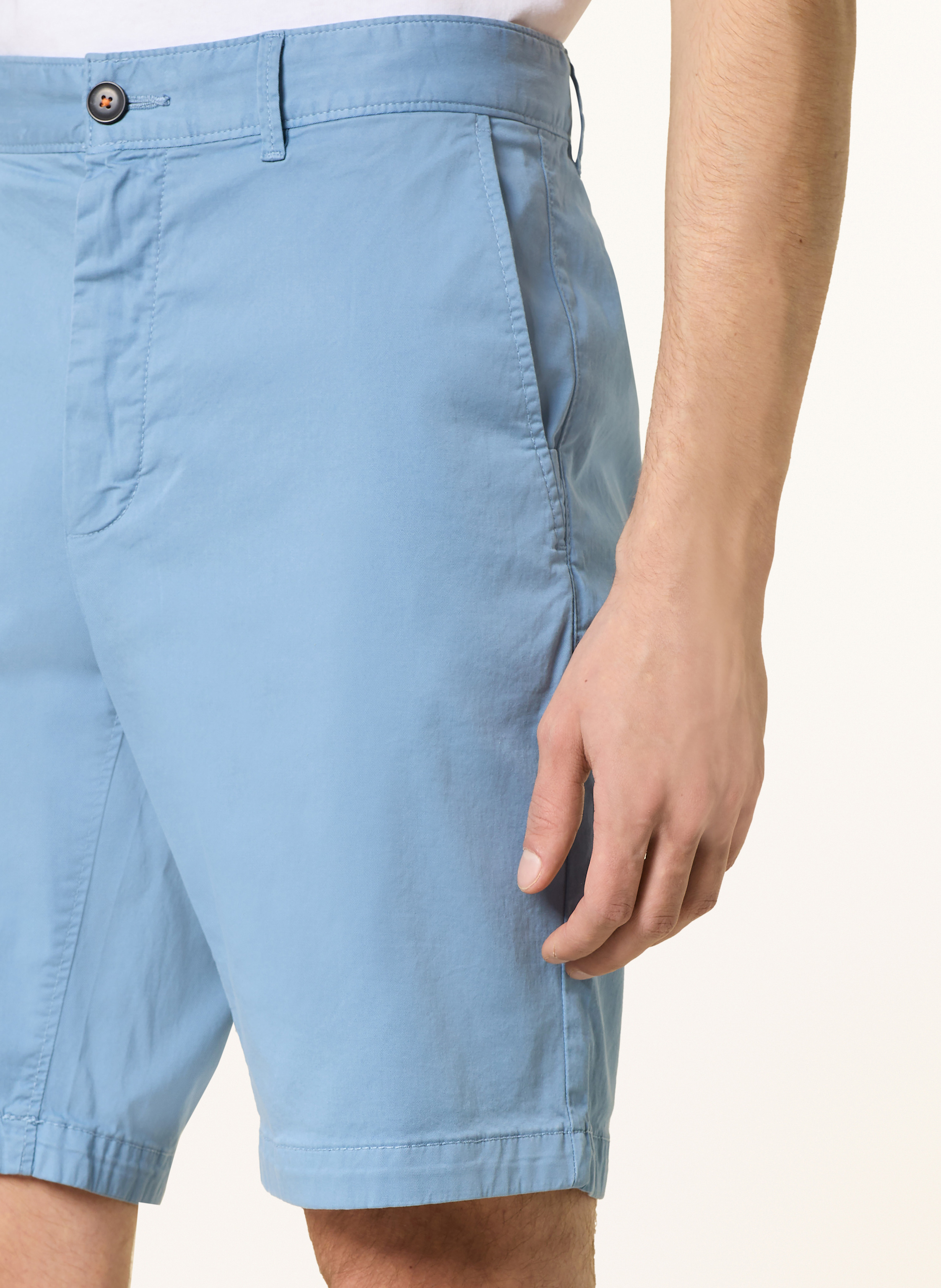 Thumbnail - Boss Chinoshorts Slim Fit blau