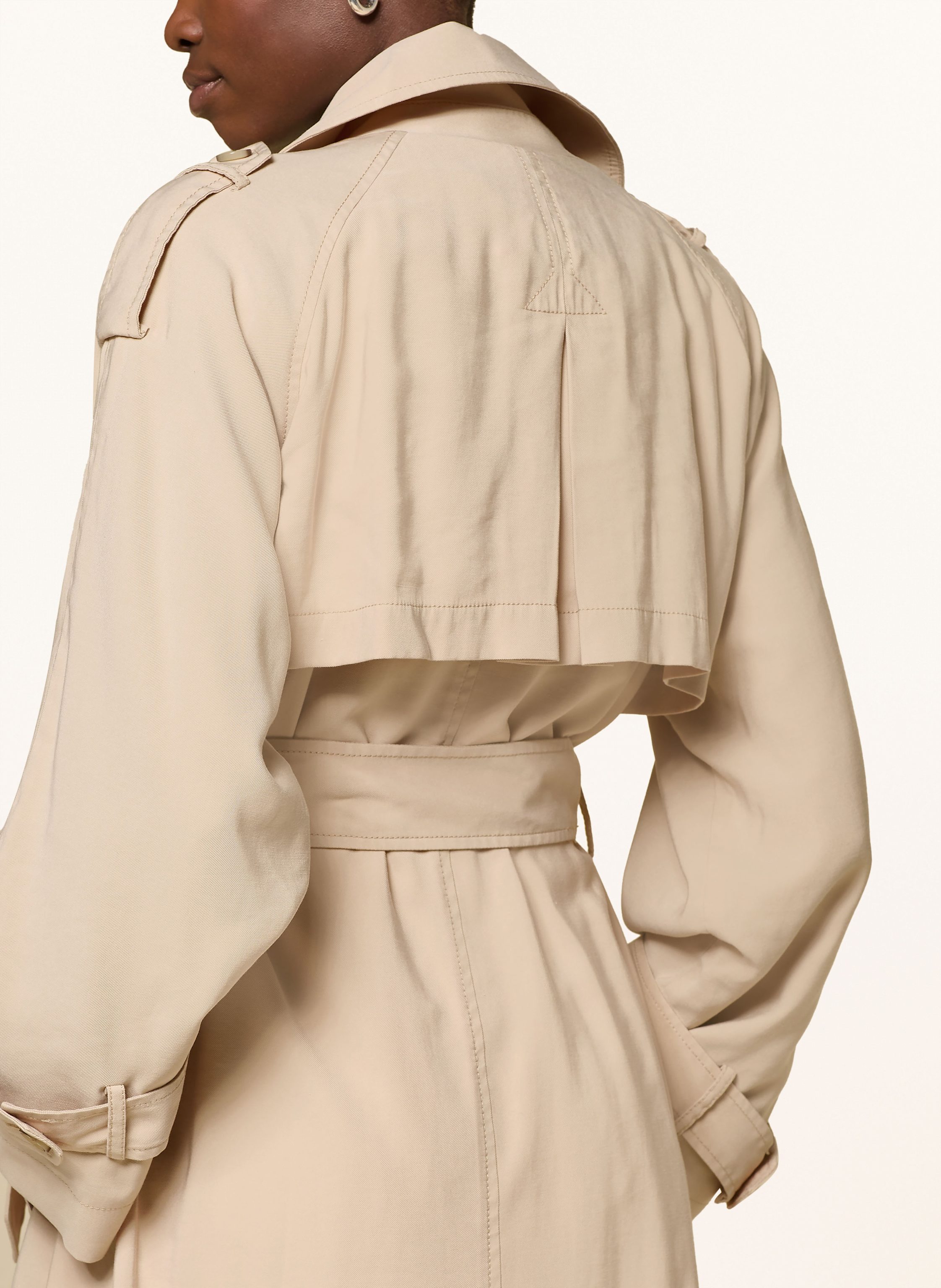 Thumbnail - Boss Trenchcoat Coluent beige