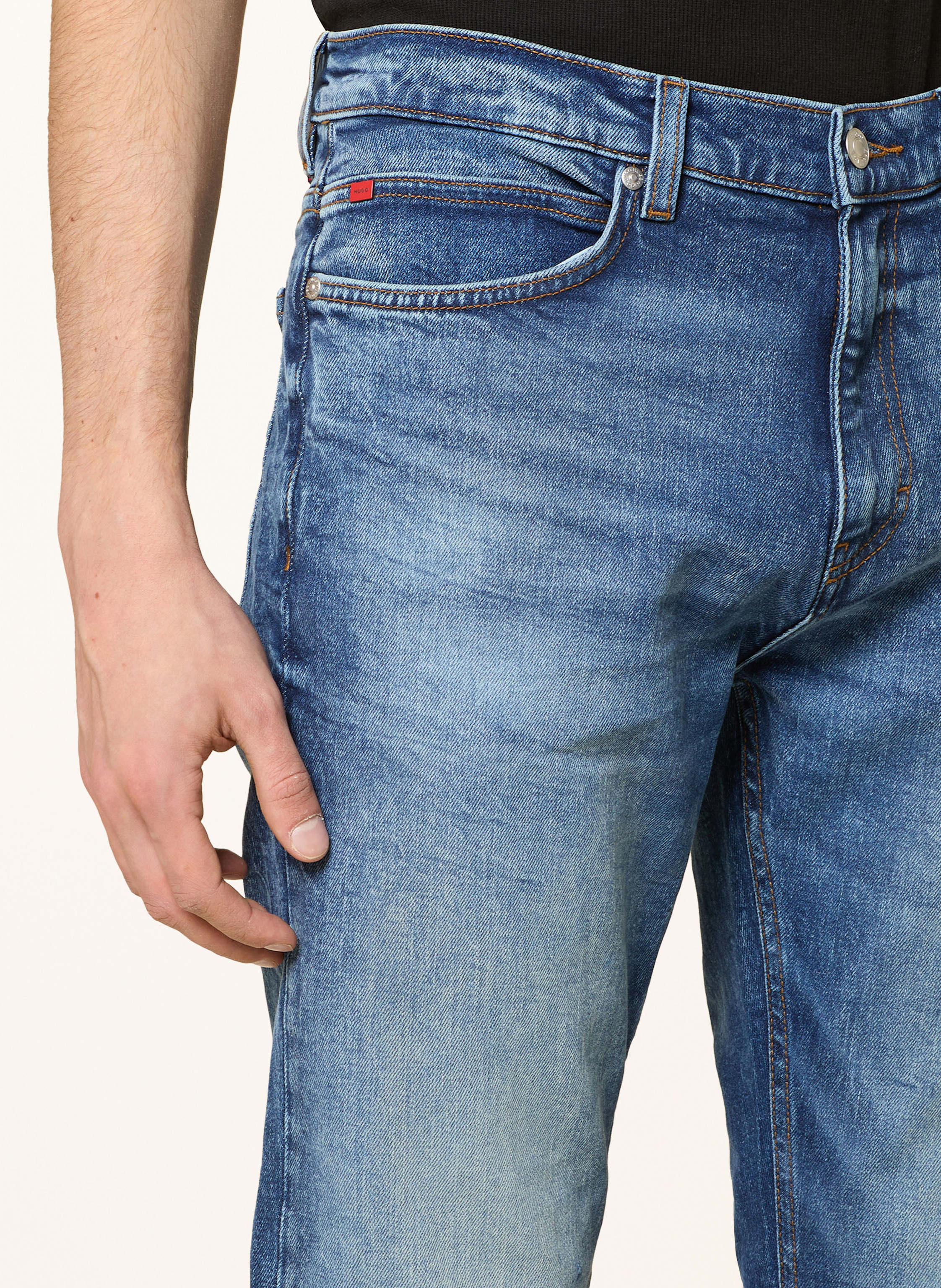 Thumbnail - Hugo Jeans Hugo 708 Slim Fit blau