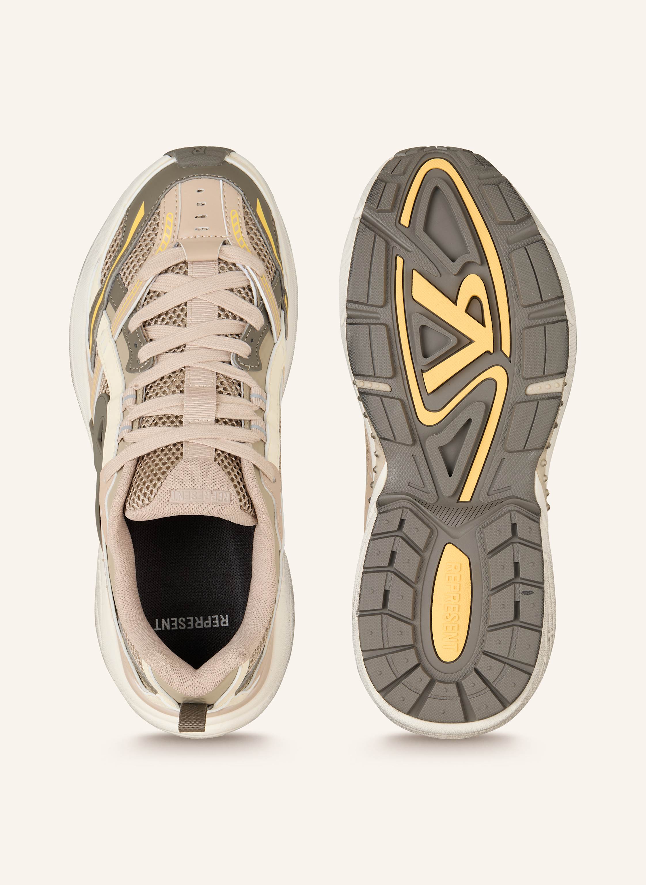 Thumbnail - Represent Sneaker Storm Runner weiss