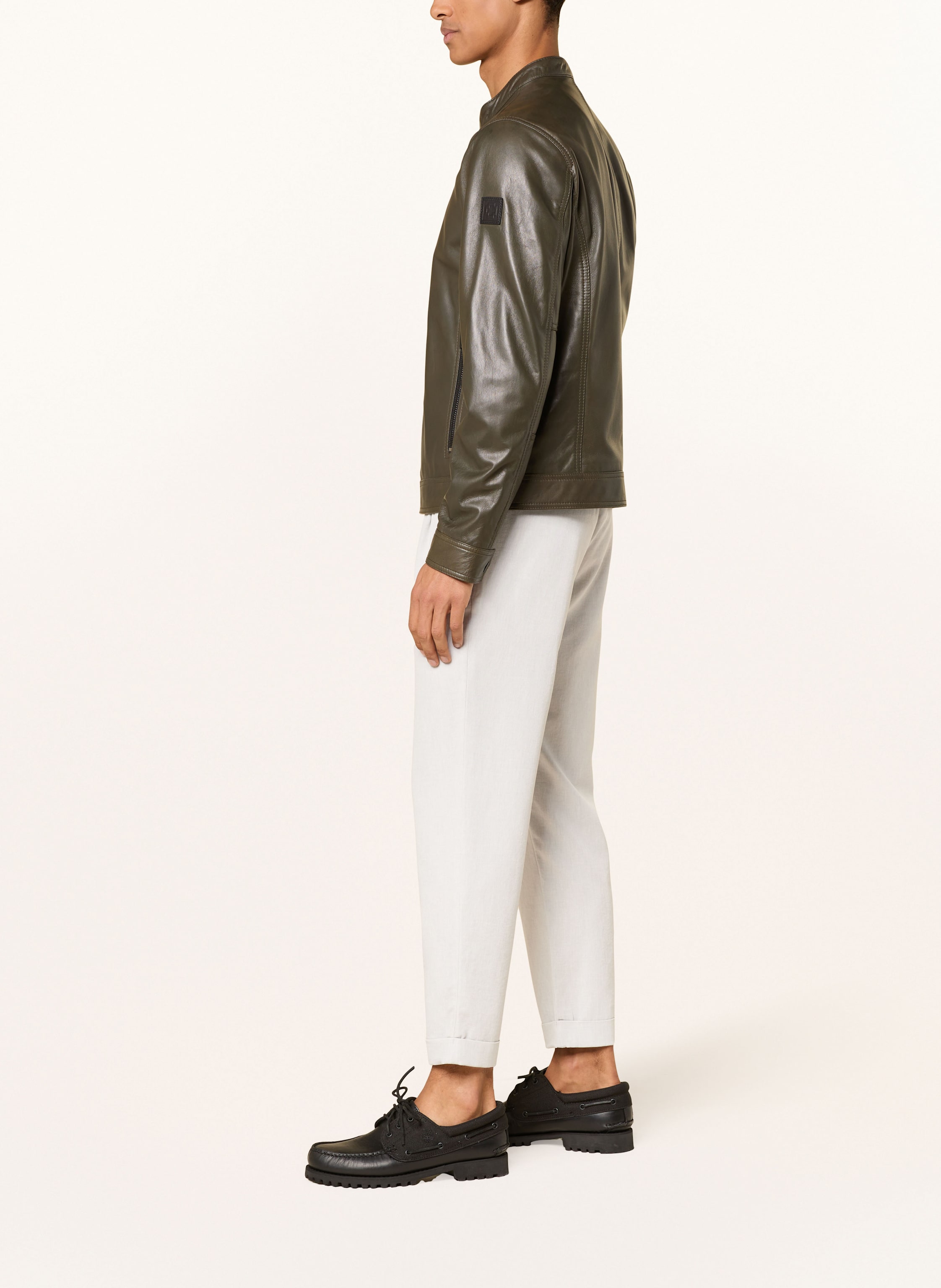 Thumbnail - Strellson Chino Louis-W Relaxed Fit grau