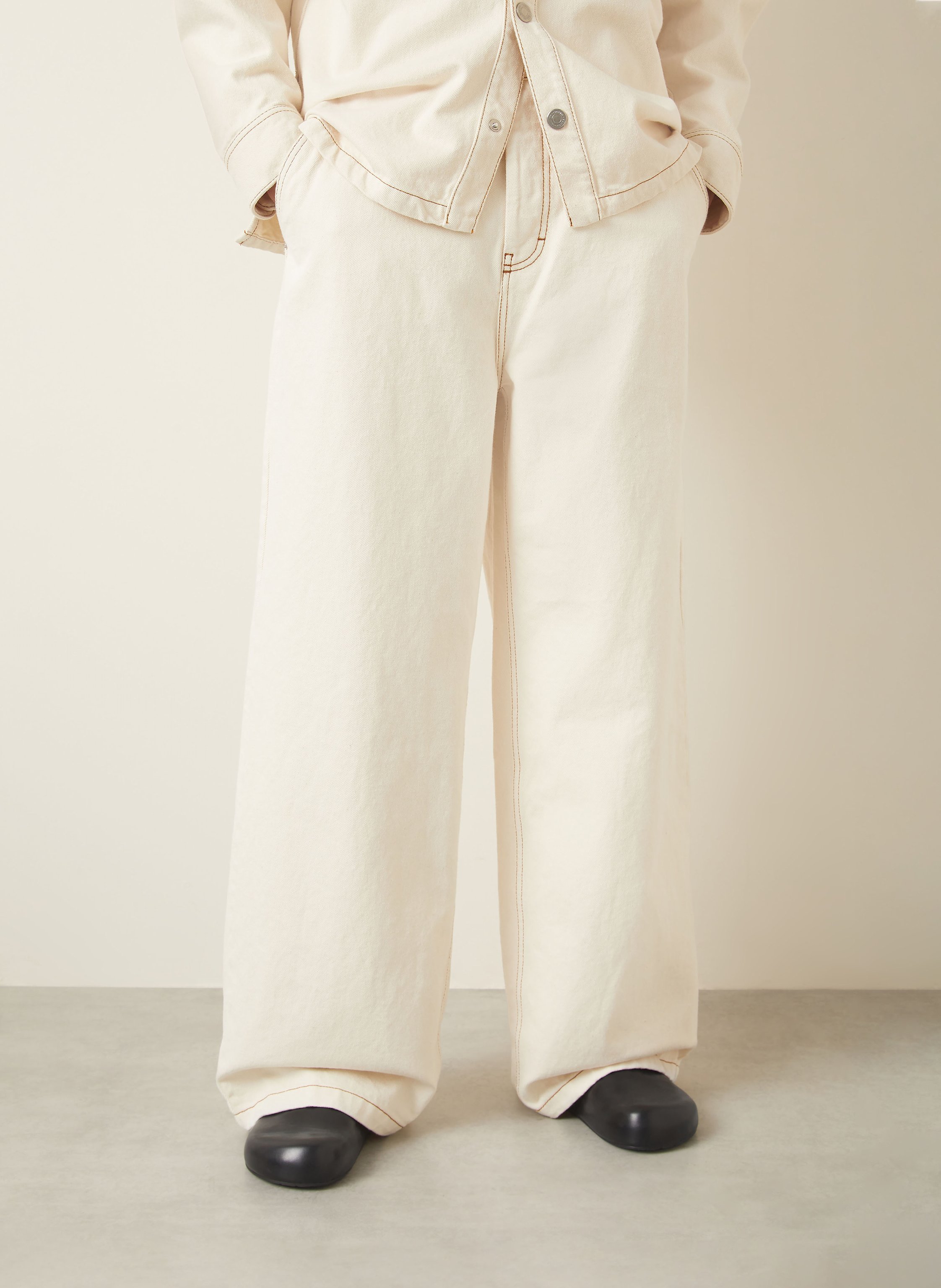 Thumbnail - Ami Paris Jeans Regular Fit beige