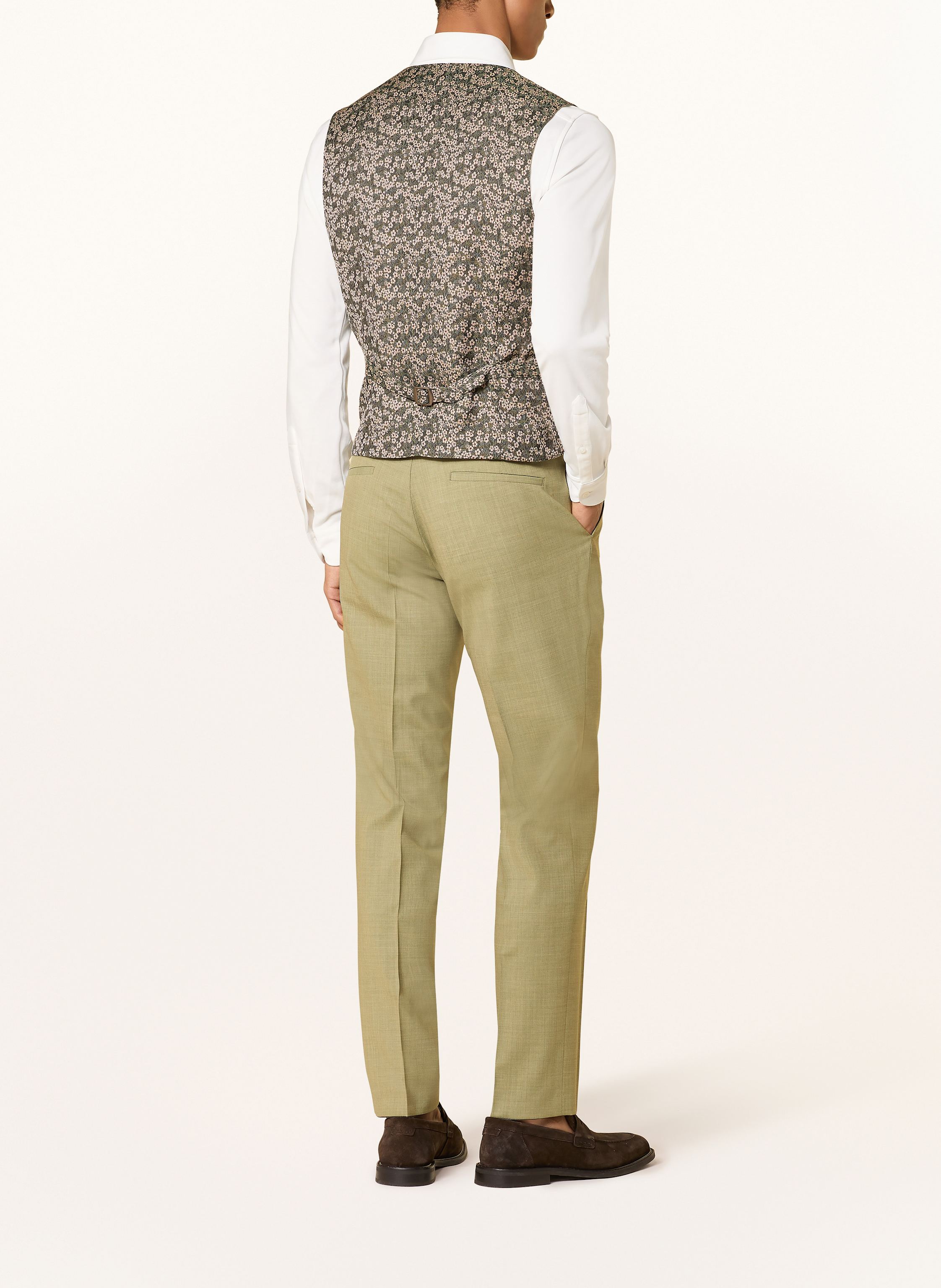 Thumbnail - Cg - Club Of Gents Anzugweste Slim Fit gruen