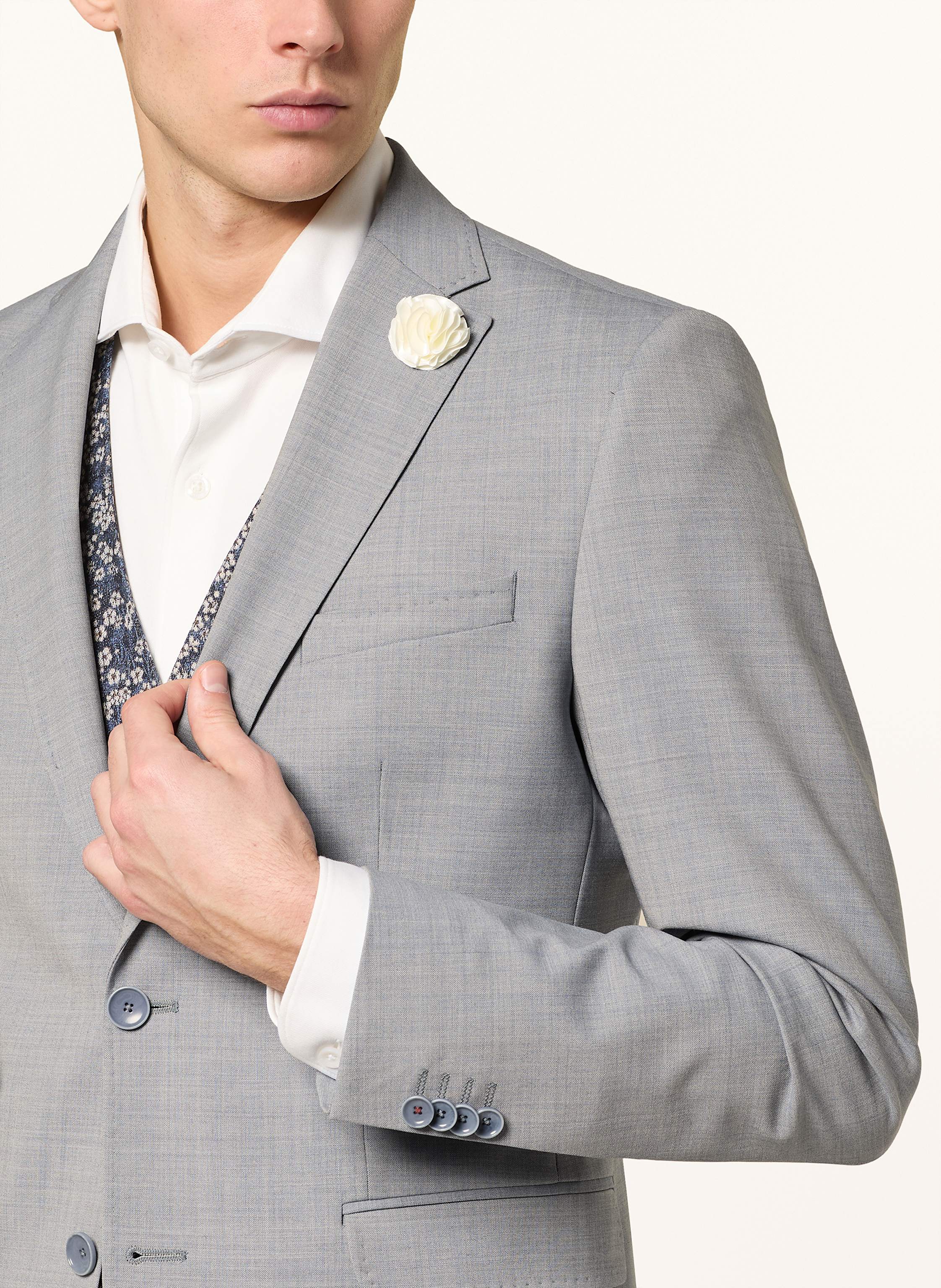 Thumbnail - Cg - Club Of Gents Anzugsakko Cg Paul Slim Fit blau