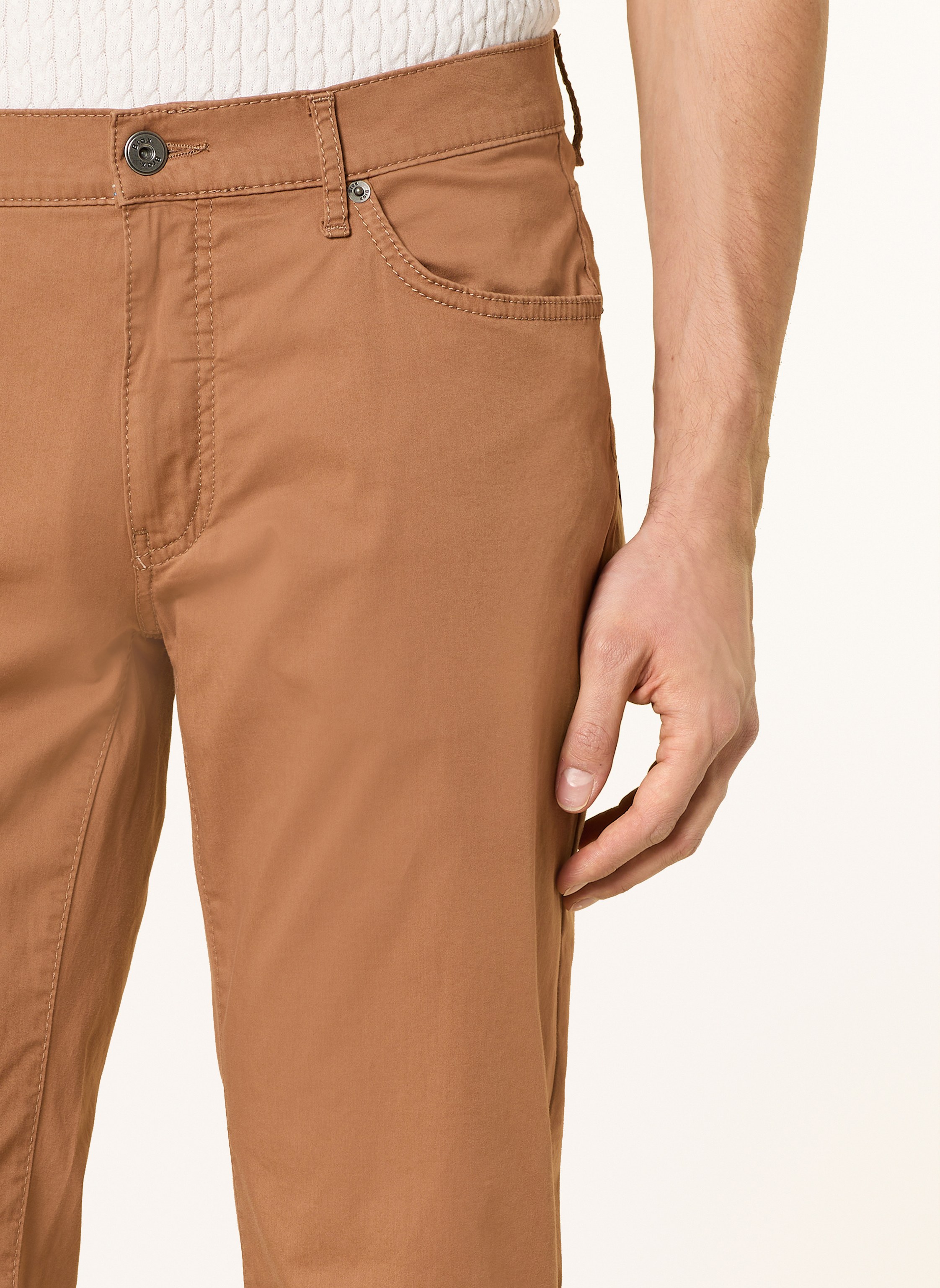 Thumbnail - Brax Hose Cadiz Regular Fit braun