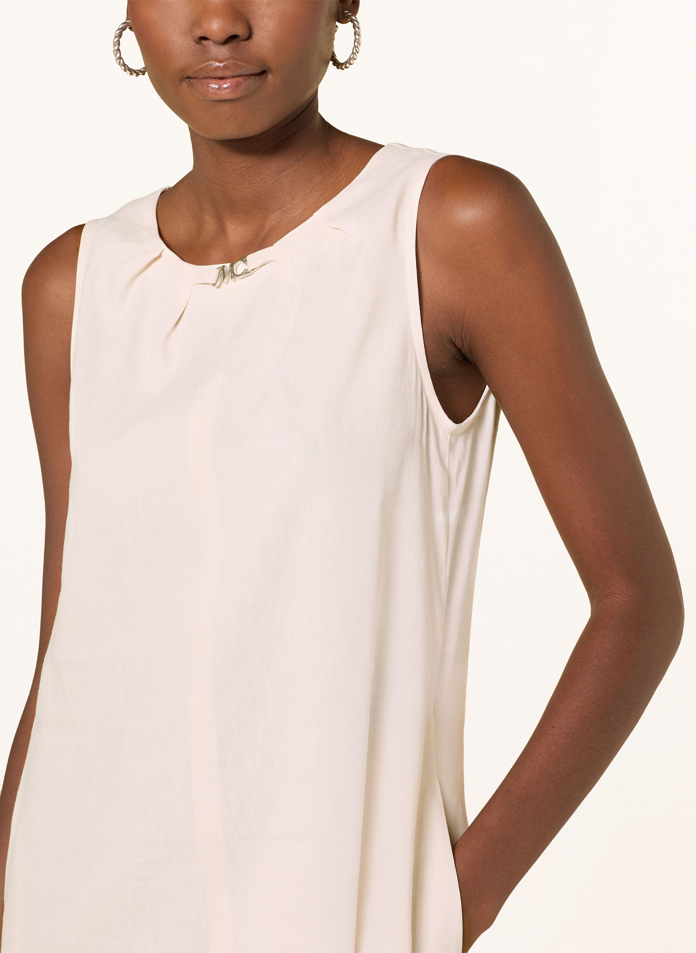 Thumbnail - Marc Cain Kleid Mit Leinen beige