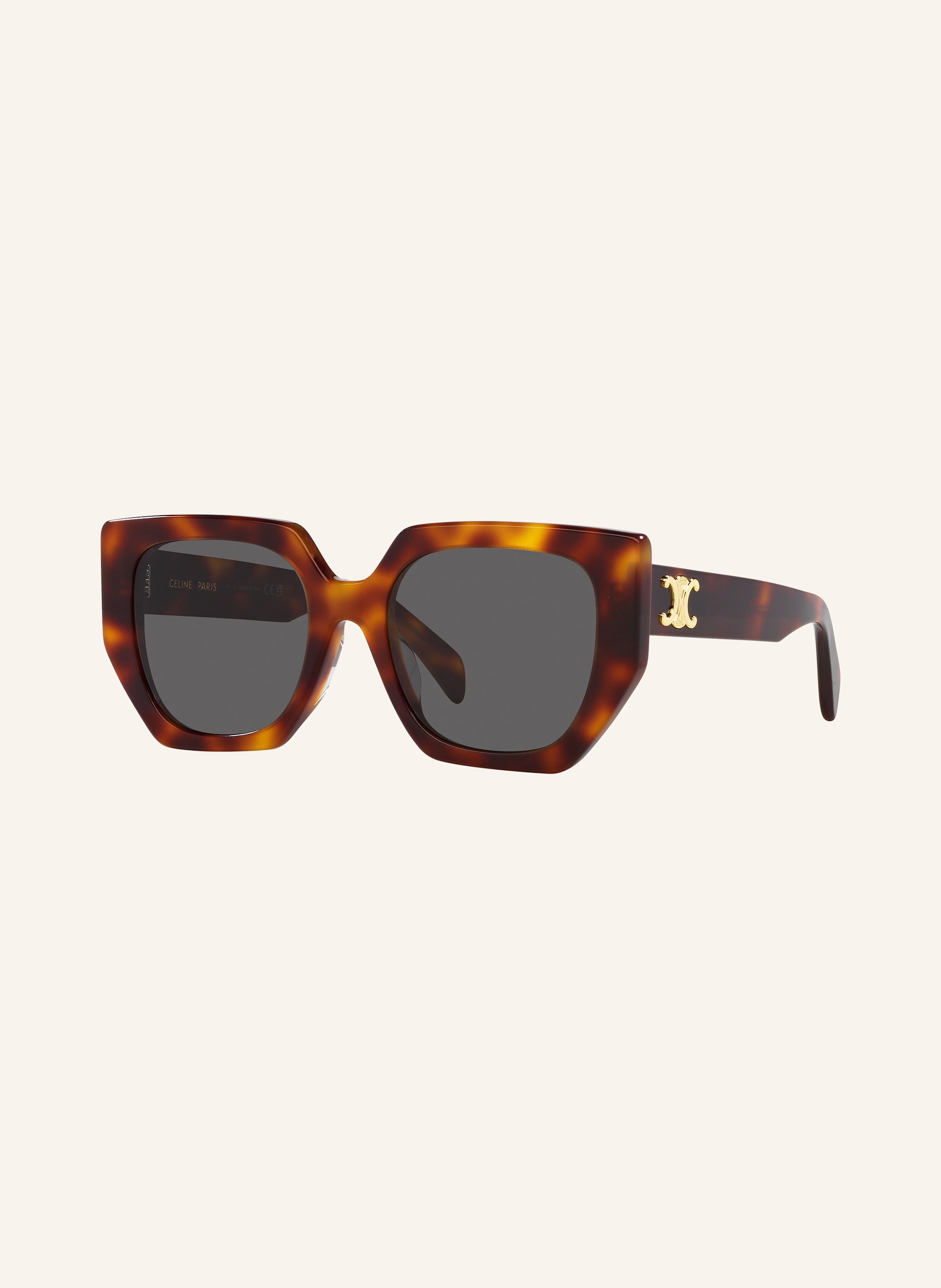Celine Celine Sonnenbrille cl000381 braun in 4600B1 - HAVANA/ GRAU