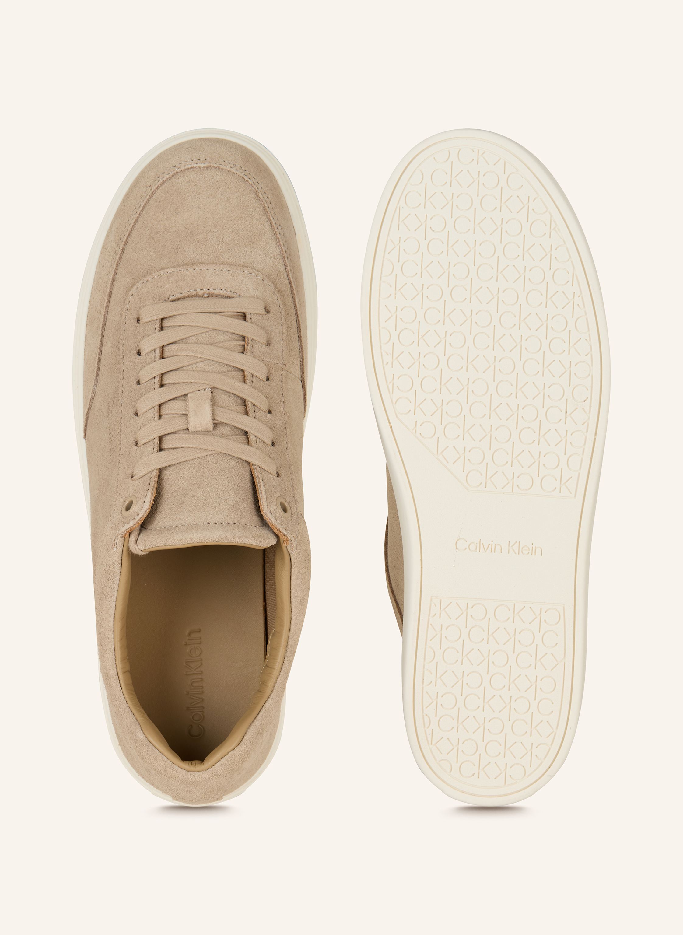 Thumbnail - Calvin Klein Sneaker beige