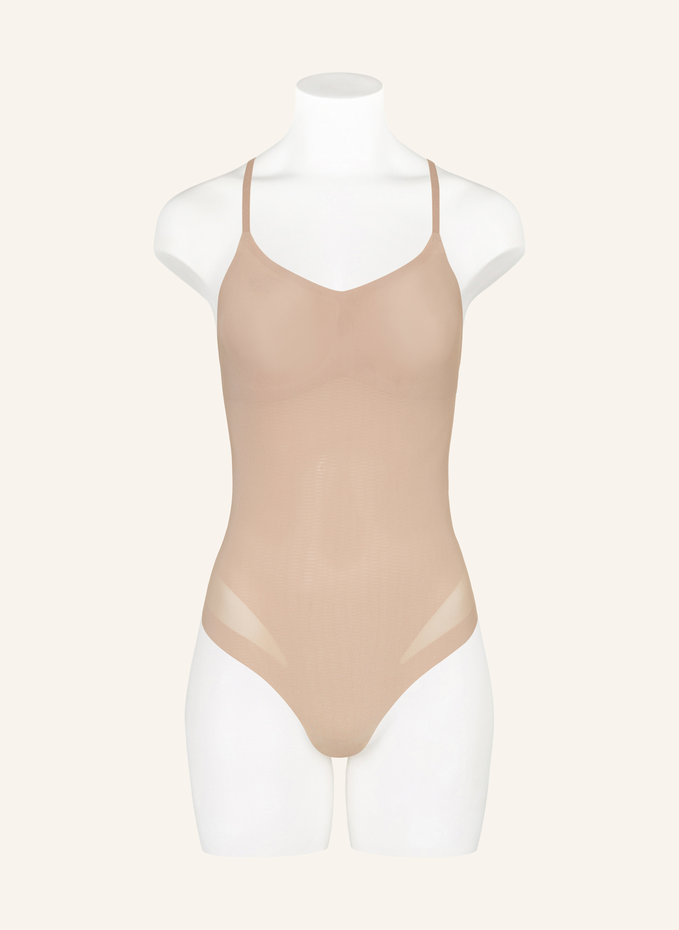 Thumbnail - Calvin Klein Shape-Body Stay-Put Mesh beige