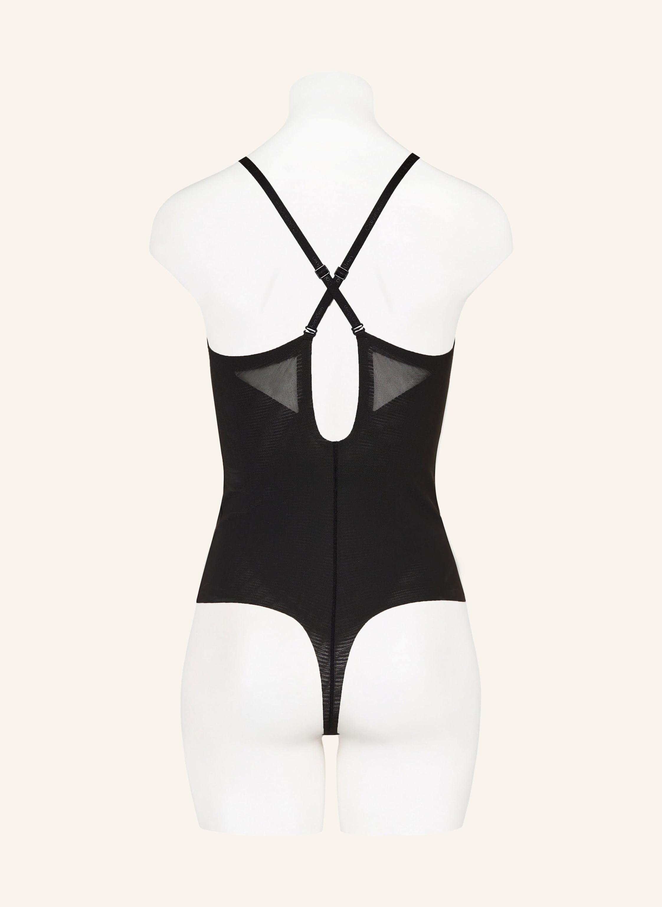 Thumbnail - Calvin Klein Shape-Body Stay-Put Mesh schwarz