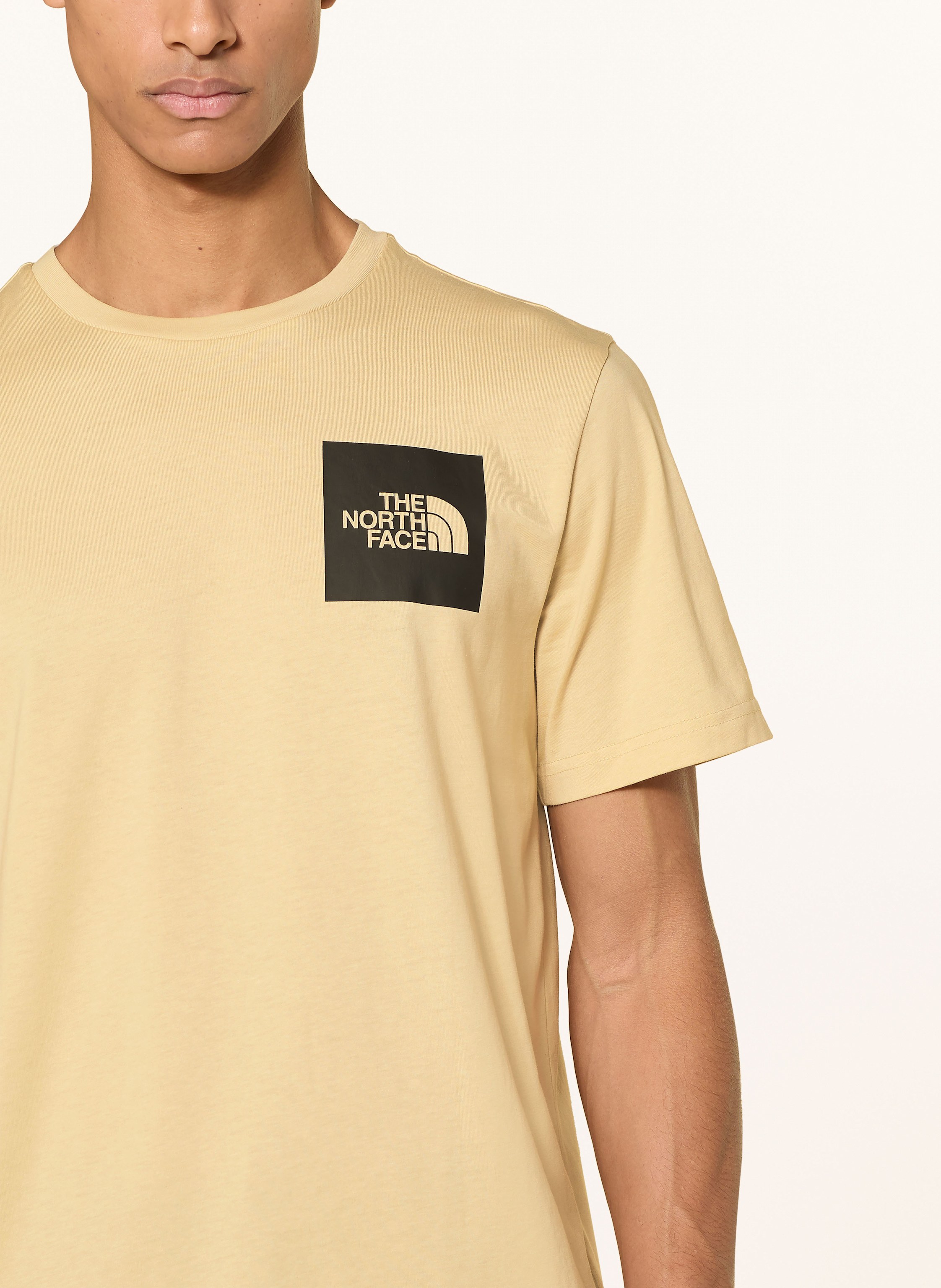 Thumbnail - The North Face T-Shirt Fine beige
