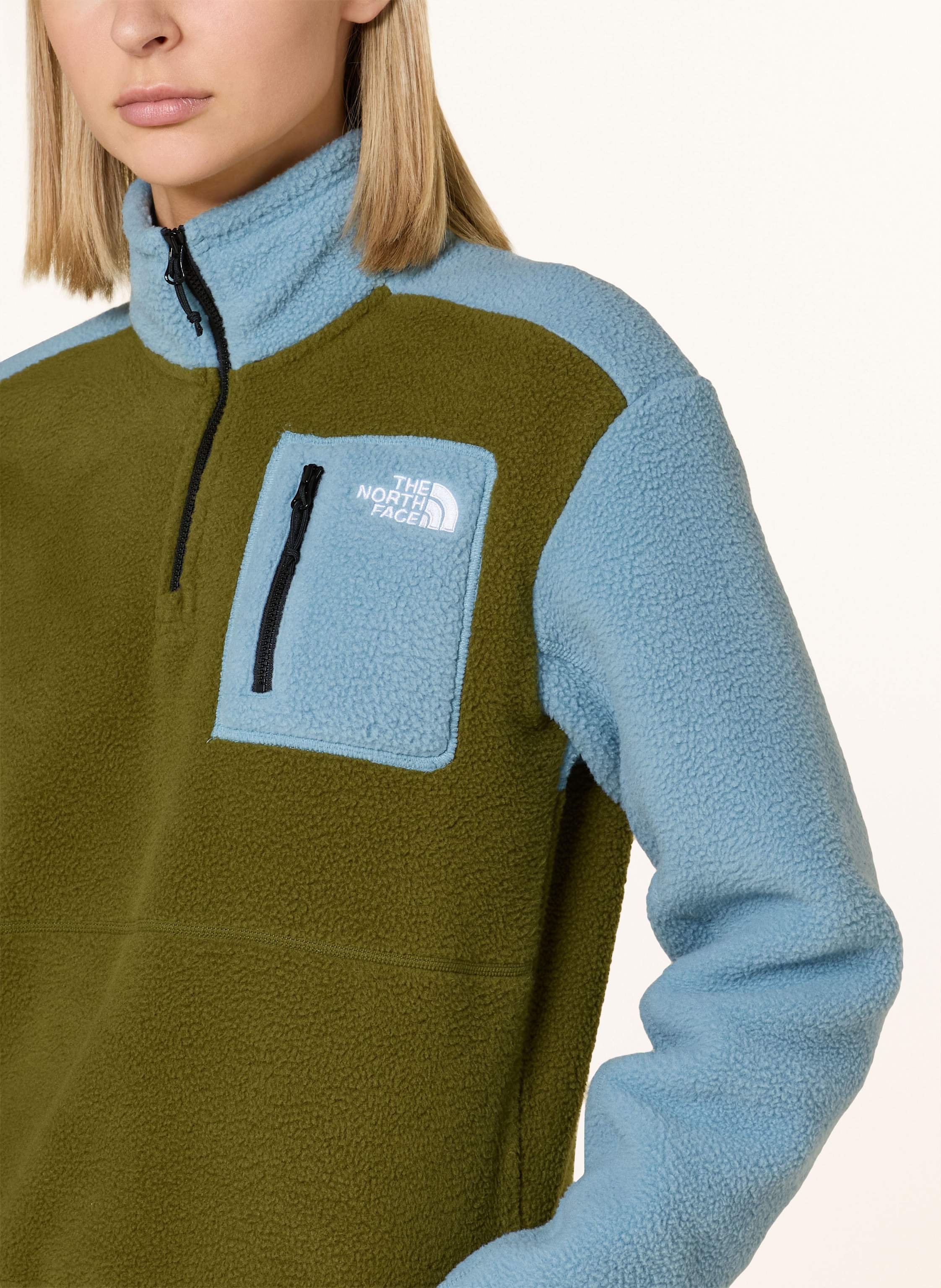 Thumbnail - The North Face Fleece-Troyer Yumiori blau