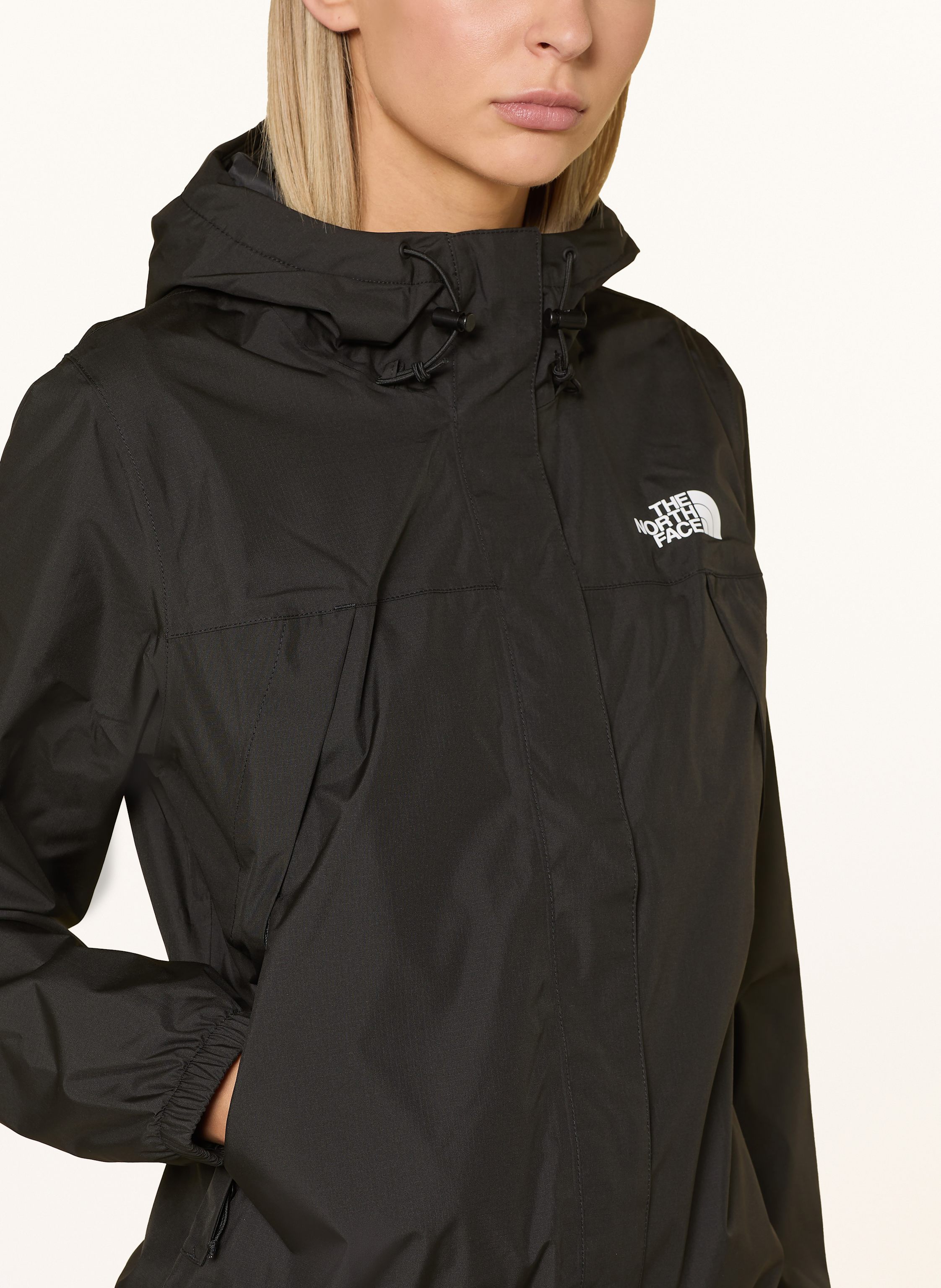 Thumbnail - The North Face Regenjacke Antora schwarz