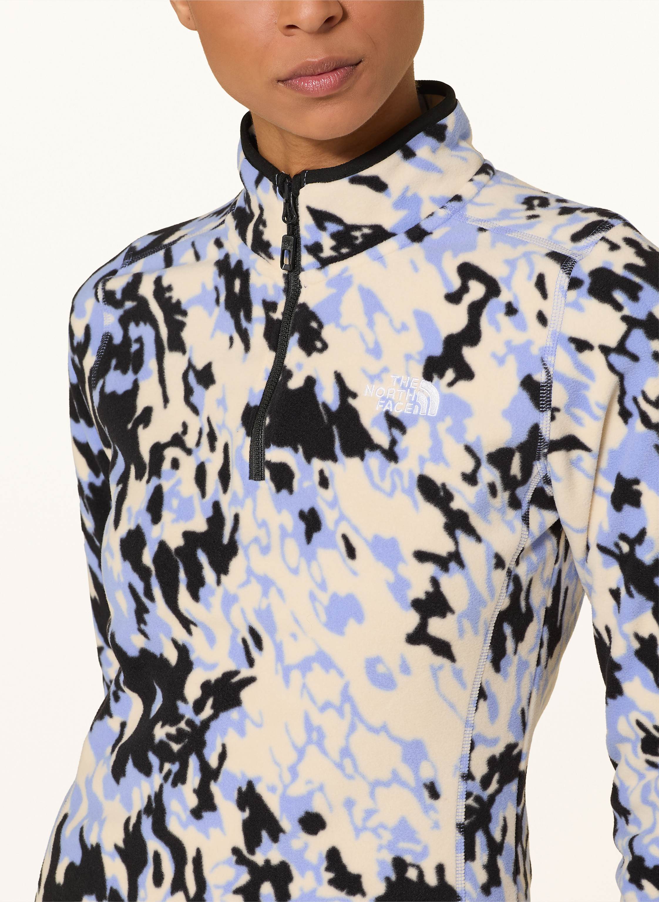 Thumbnail - The North Face Fleece-Troyer 100 Glacier lila