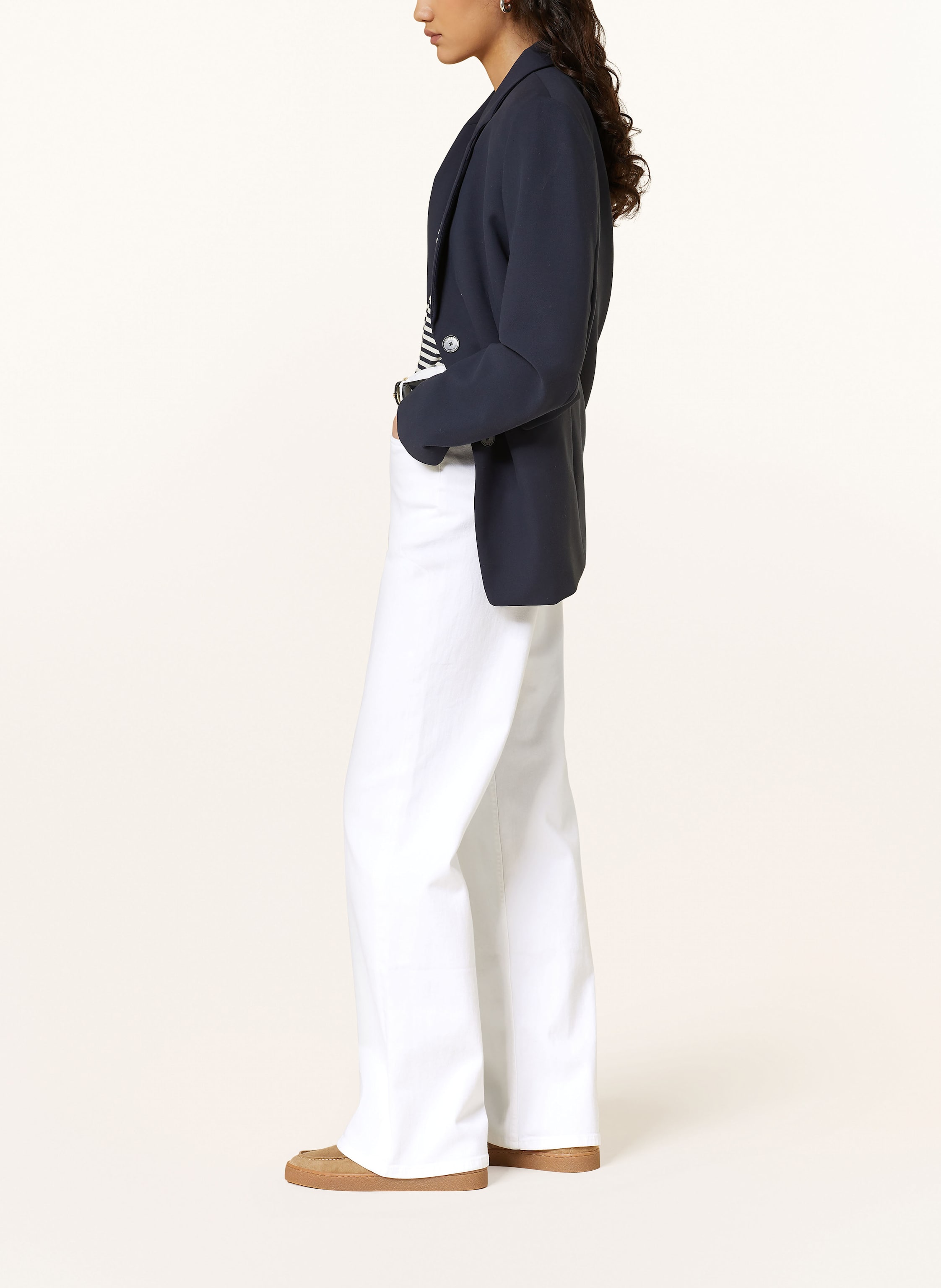 Thumbnail - Ag Jeans Wide Leg Jeans New Baggy weiss