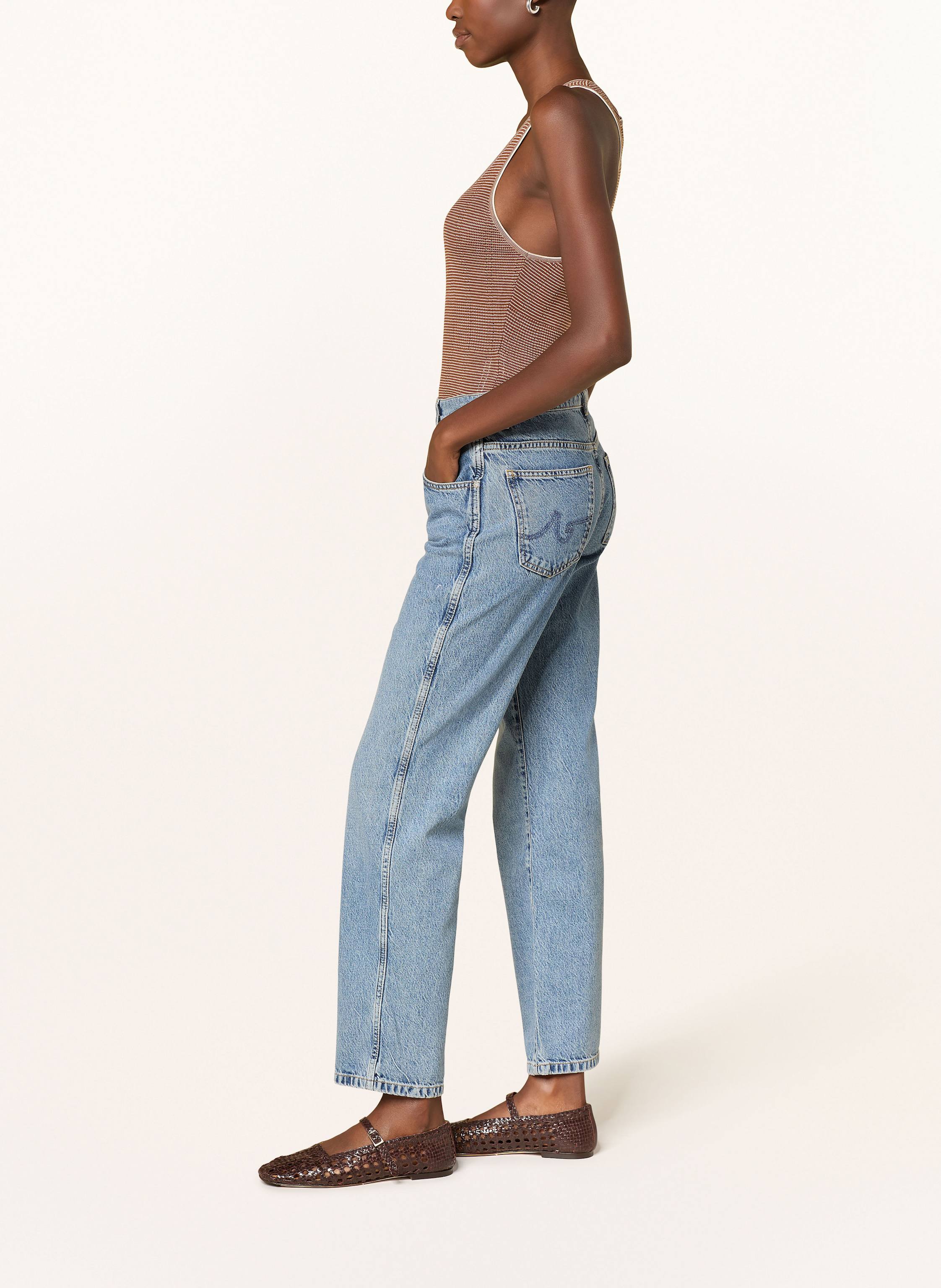 Thumbnail - Ag Jeans Straight Jeans Tenerife blau