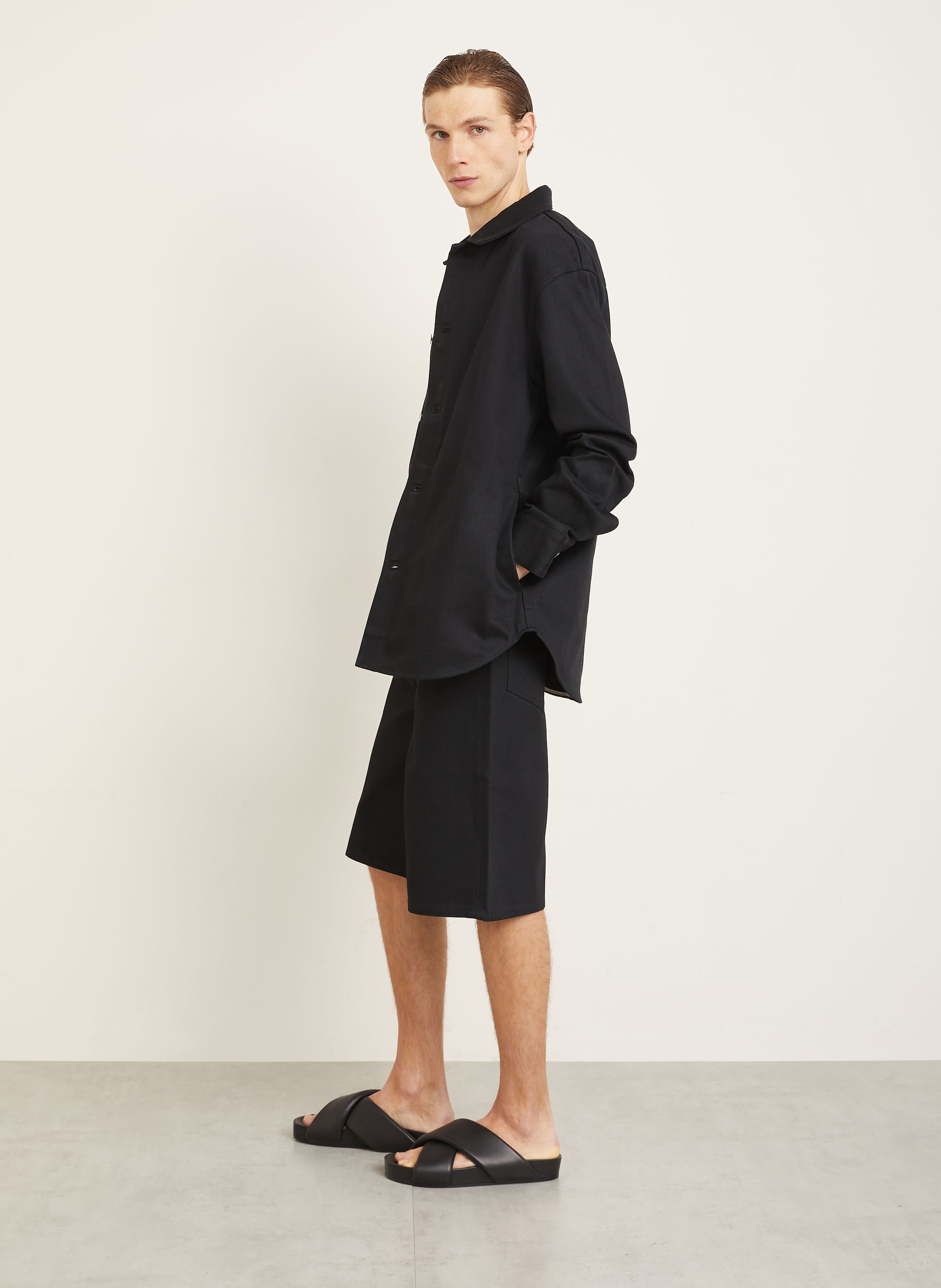 Thumbnail - Jil Sander Jeansshorts schwarz