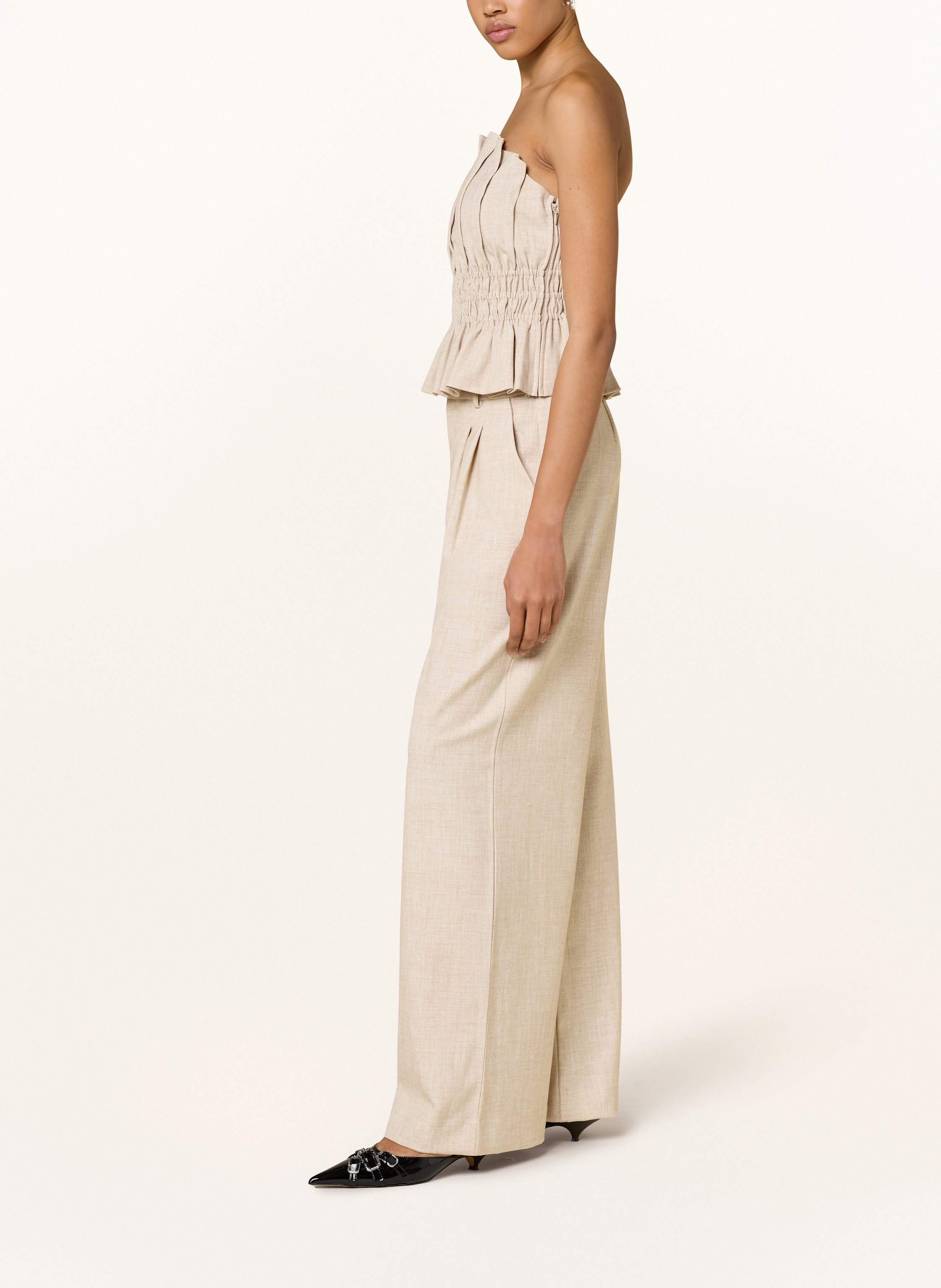 Thumbnail - Gestuz Marlenehose Gzdecy beige