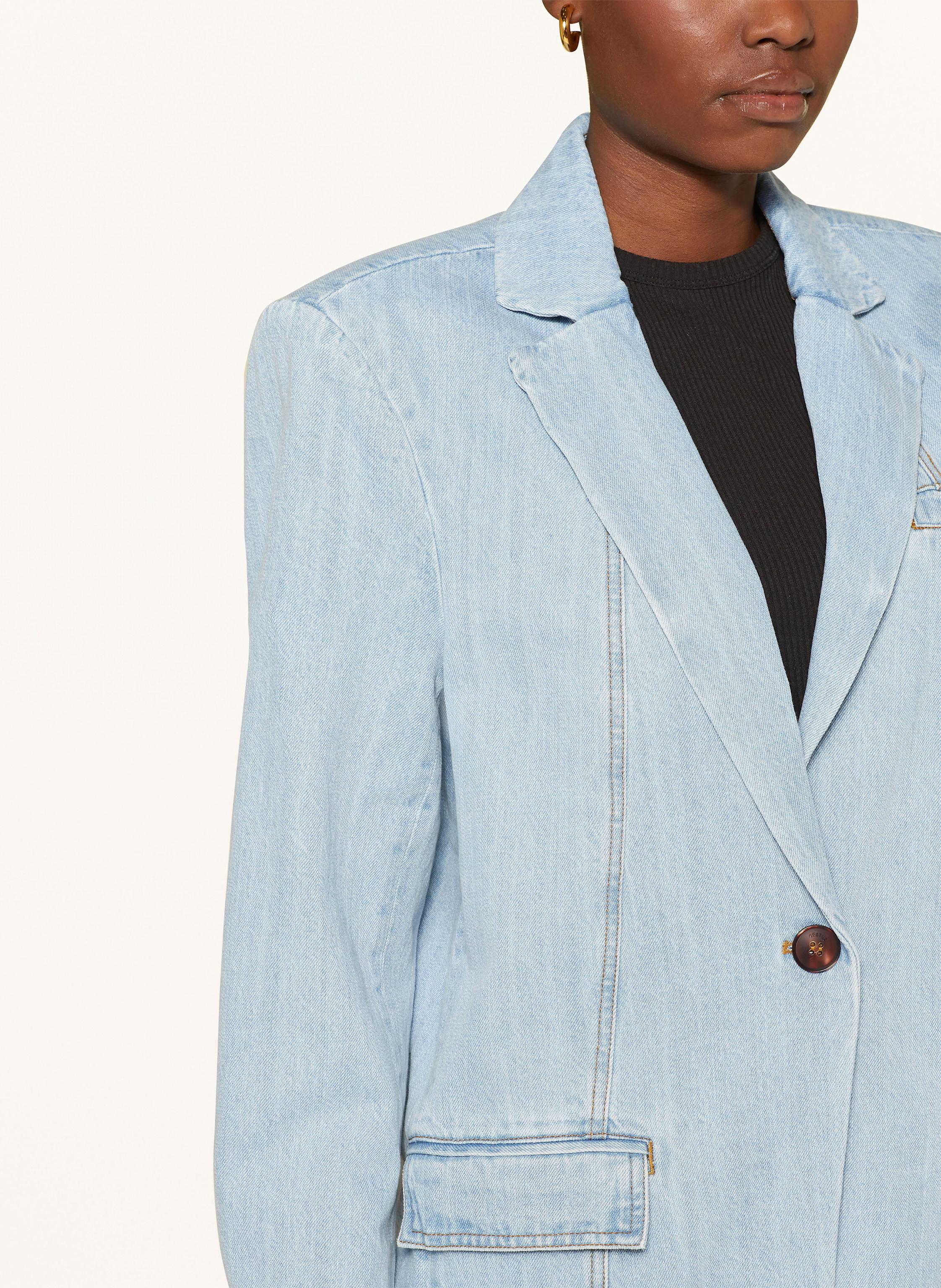 Thumbnail - Gestuz Blazer Vellagz In Jeansoptik blau