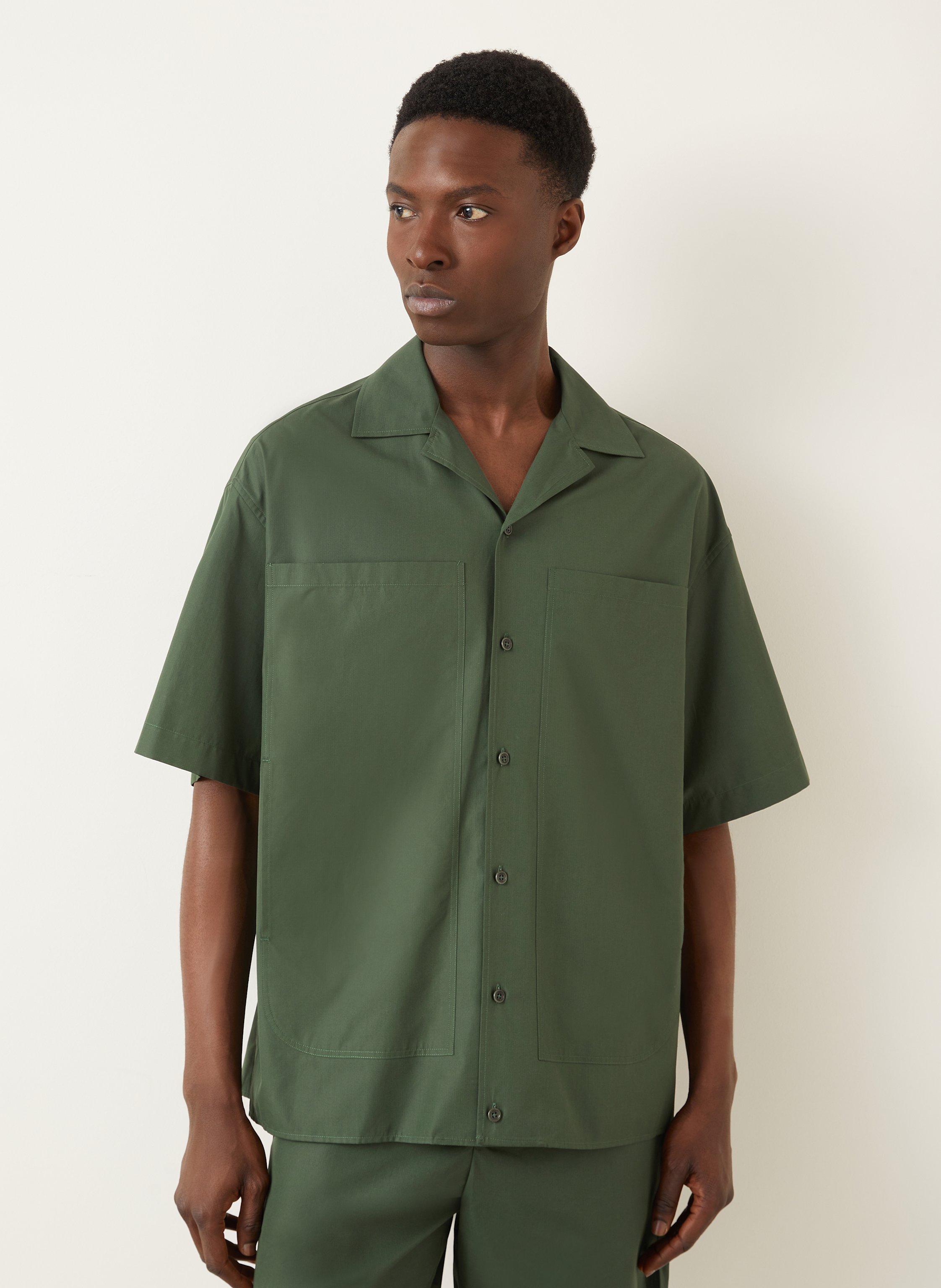 Thumbnail - Fendi Resorthemd Comfort Fit gruen
