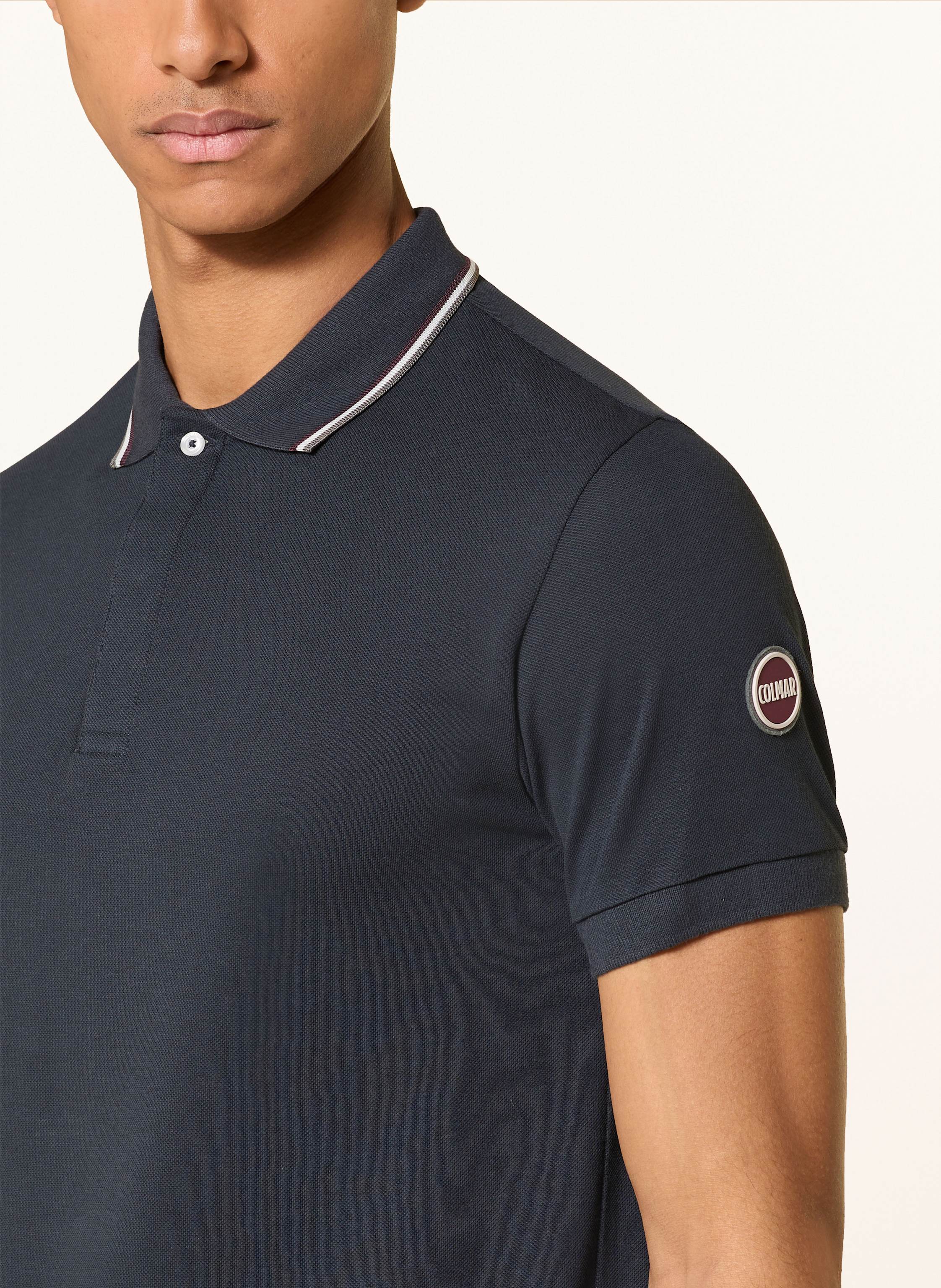Thumbnail - Colmar Piqué-Poloshirt blau