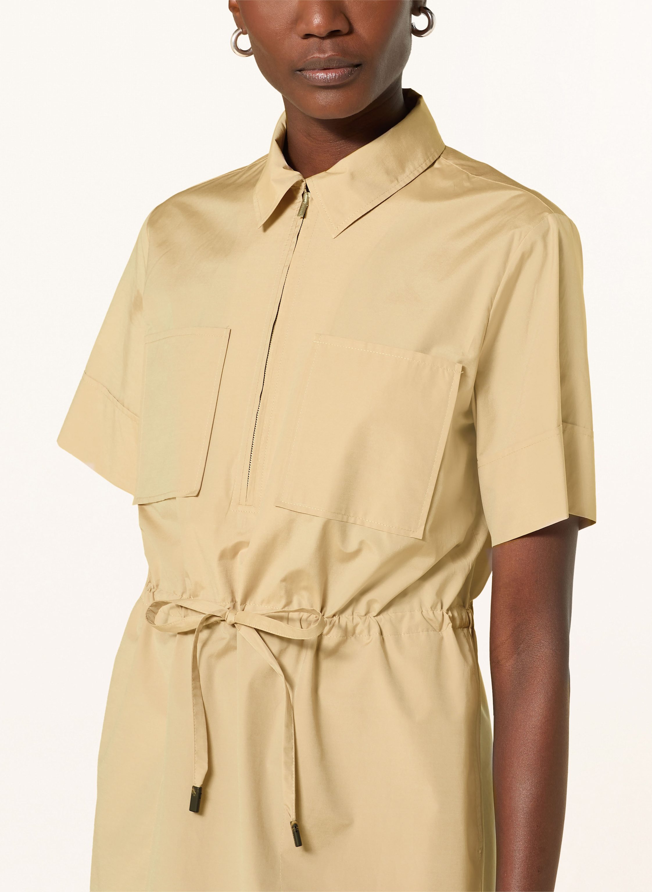 Thumbnail - Peserico Hemdblusenkleid beige