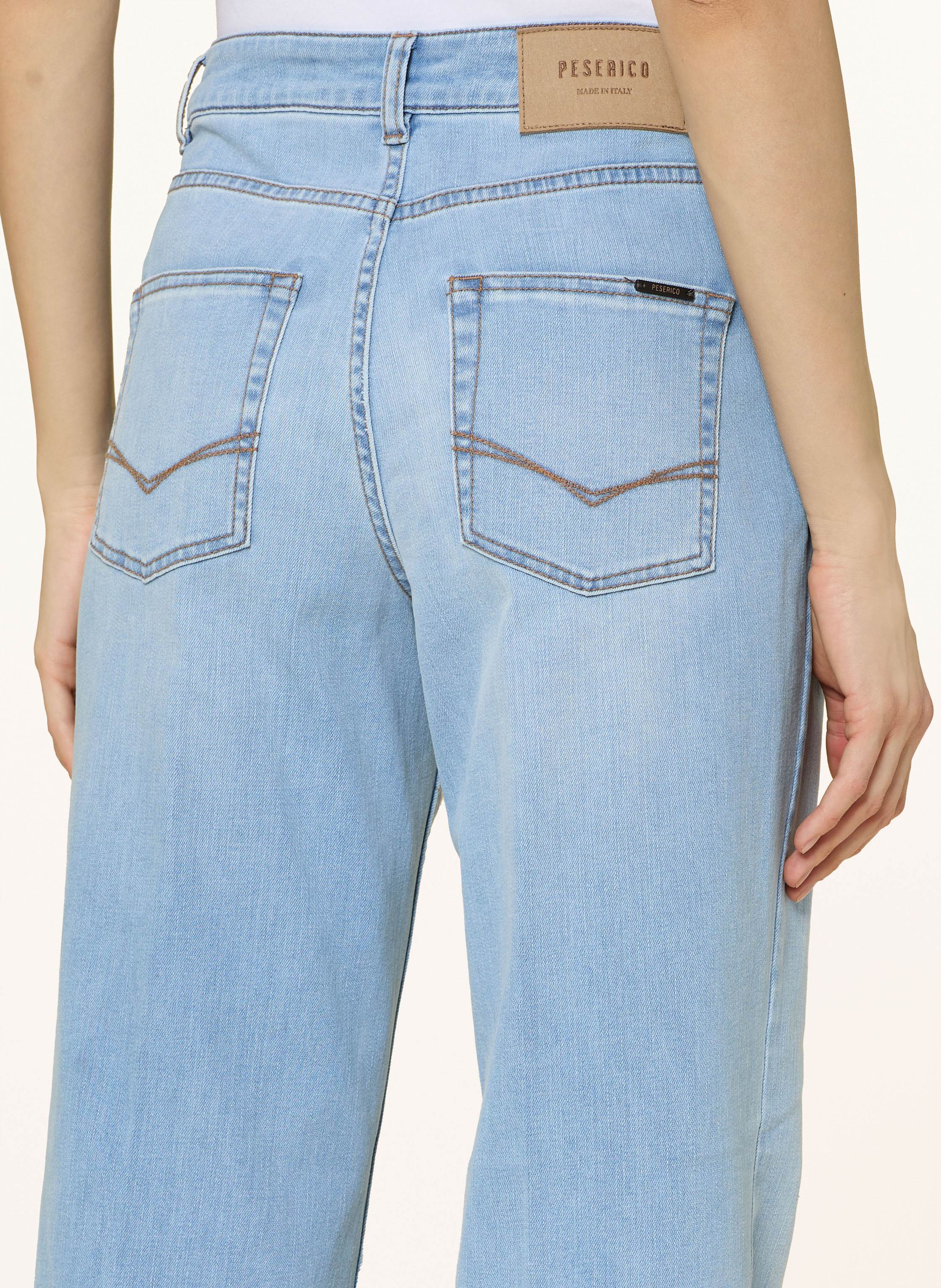 Thumbnail - Peserico Straight Jeans blau