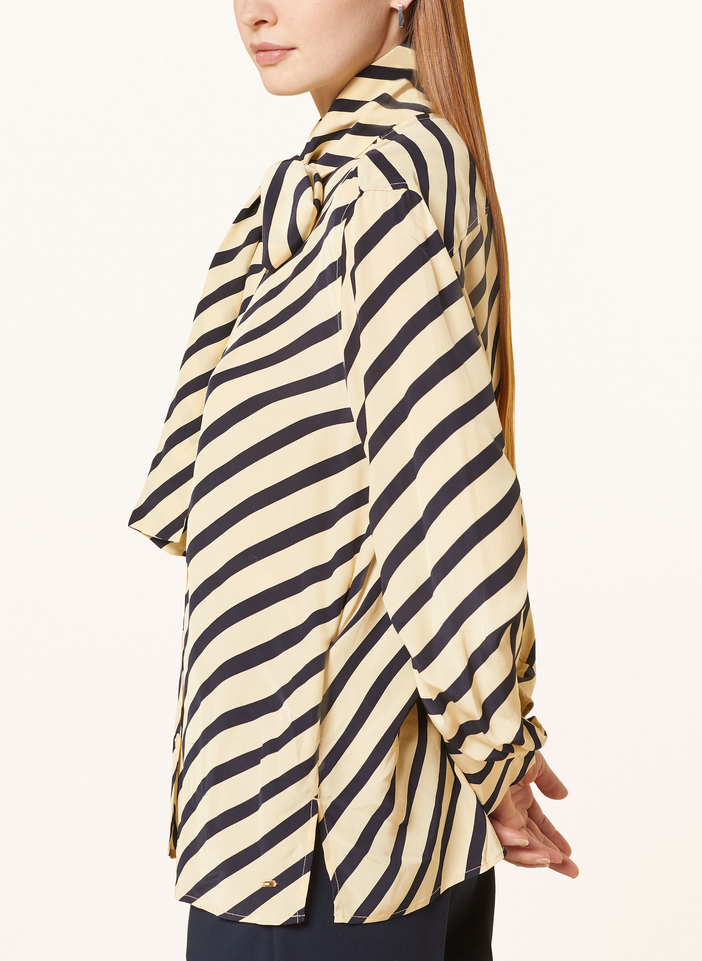 Thumbnail - Tommy Hilfiger Schluppenbluse beige