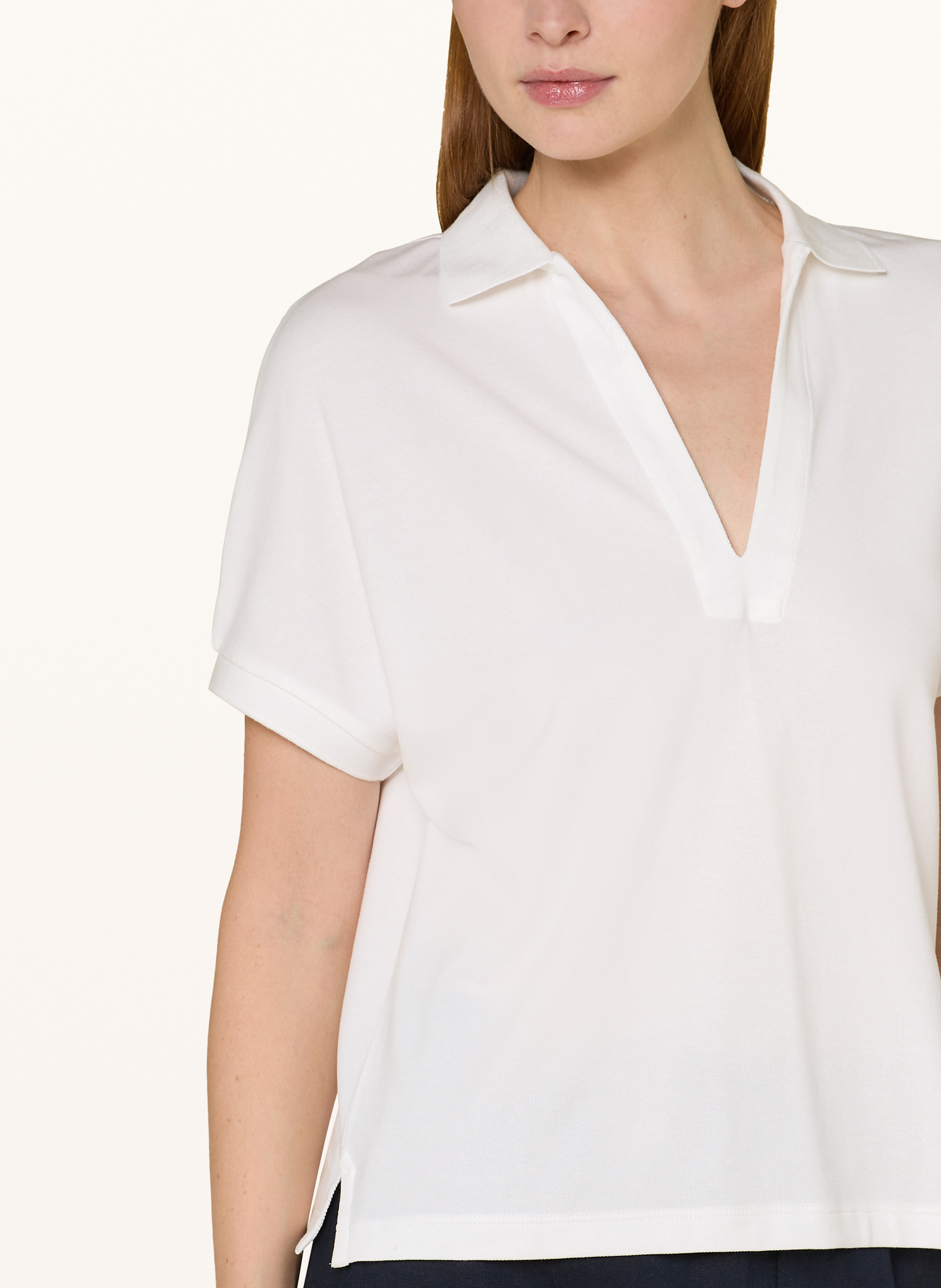 Thumbnail - Tommy Hilfiger Piqué-Poloshirt weiss