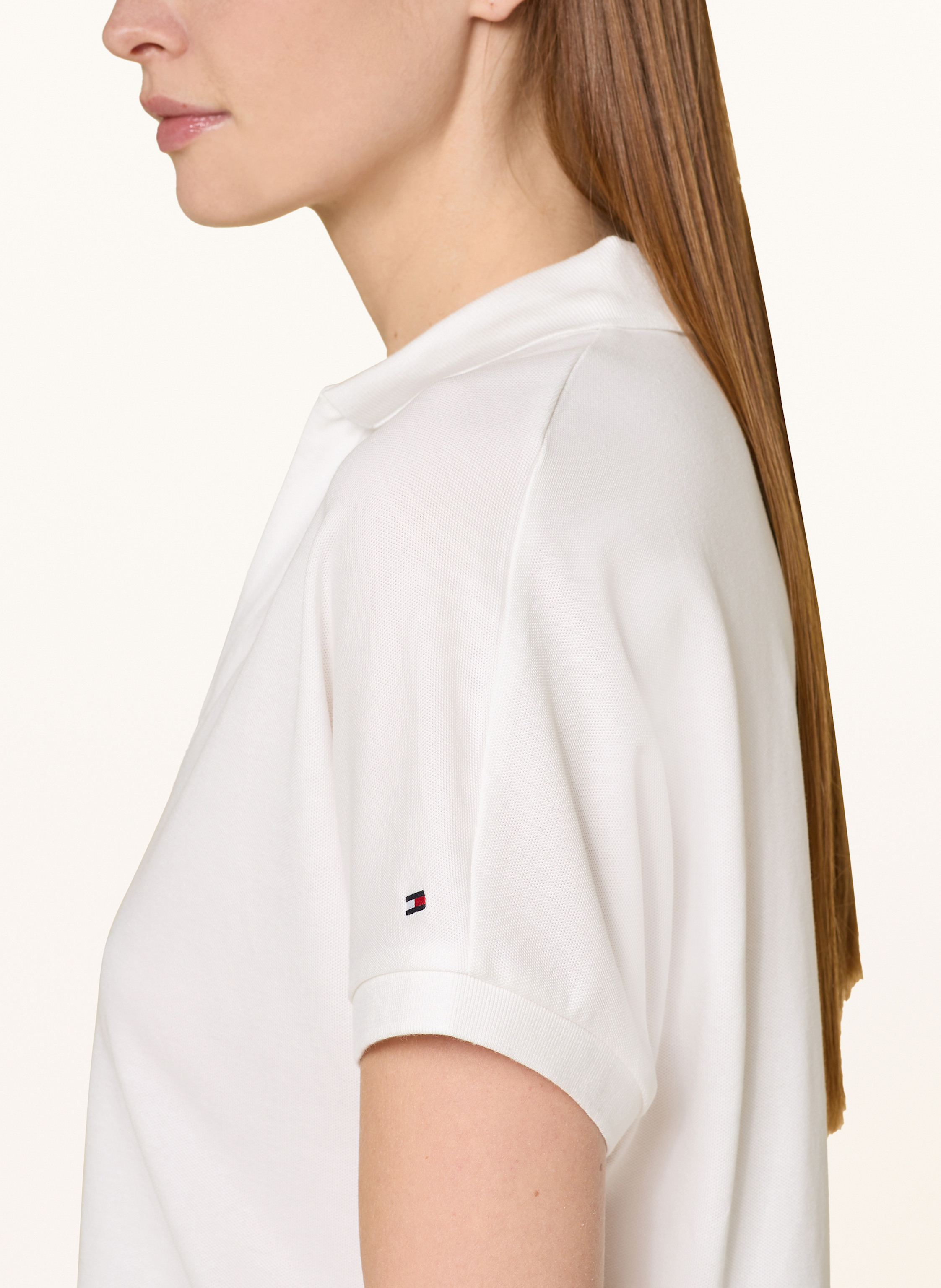 Thumbnail - Tommy Hilfiger Piqué-Poloshirt weiss