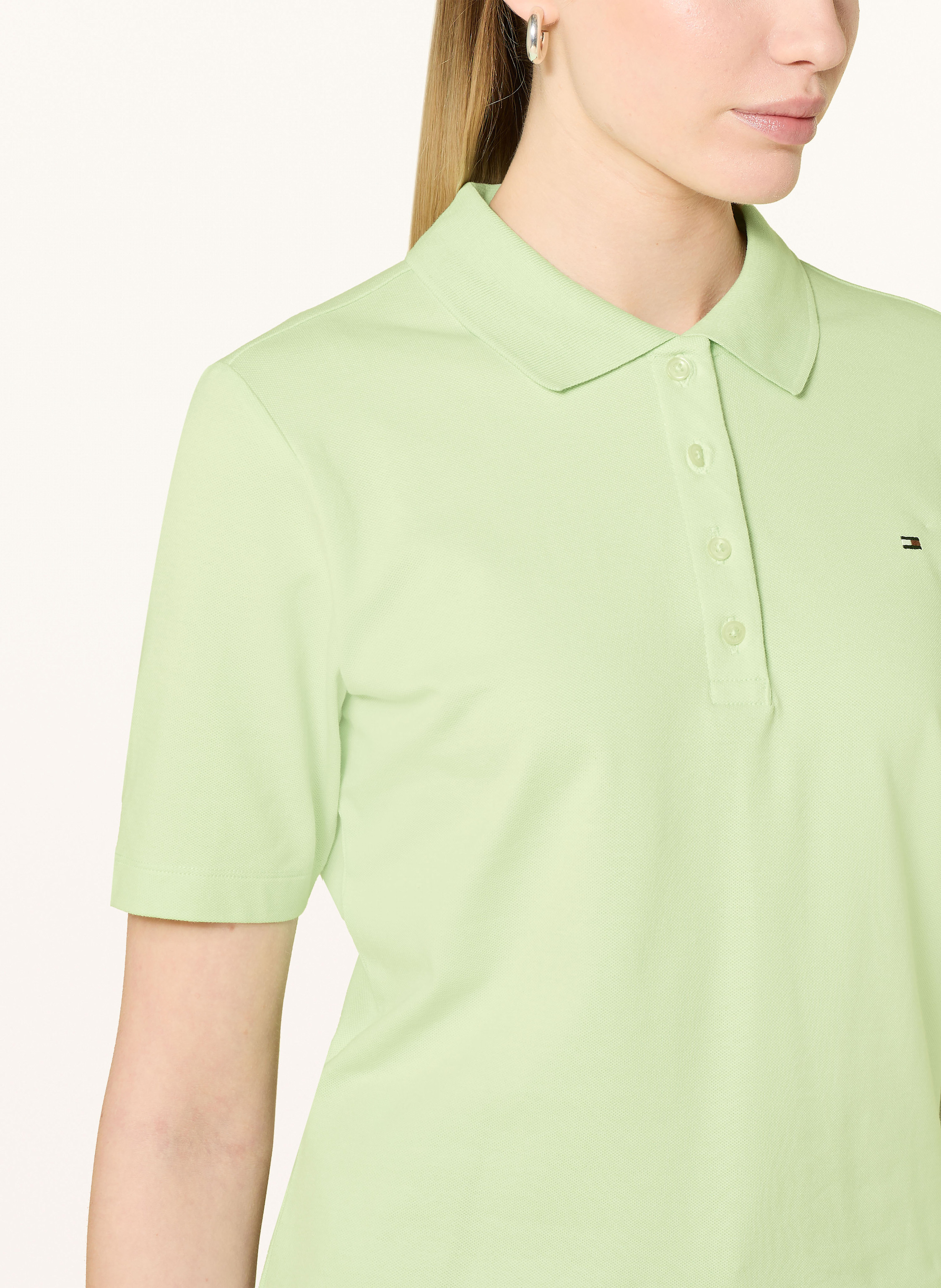 Thumbnail - Tommy Hilfiger Piqué-Poloshirt gruen