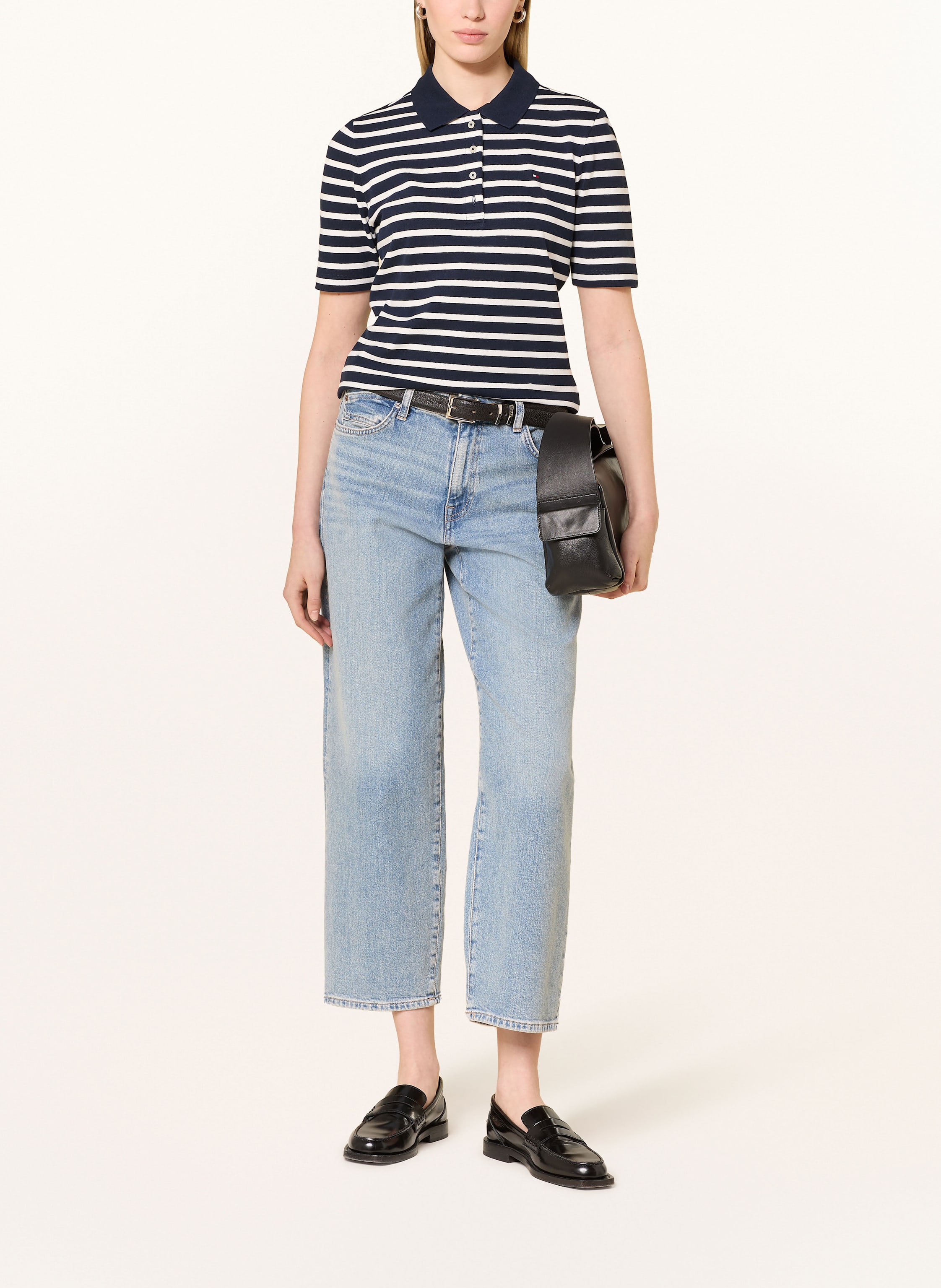 Thumbnail - Tommy Hilfiger Piqué-Poloshirt blau