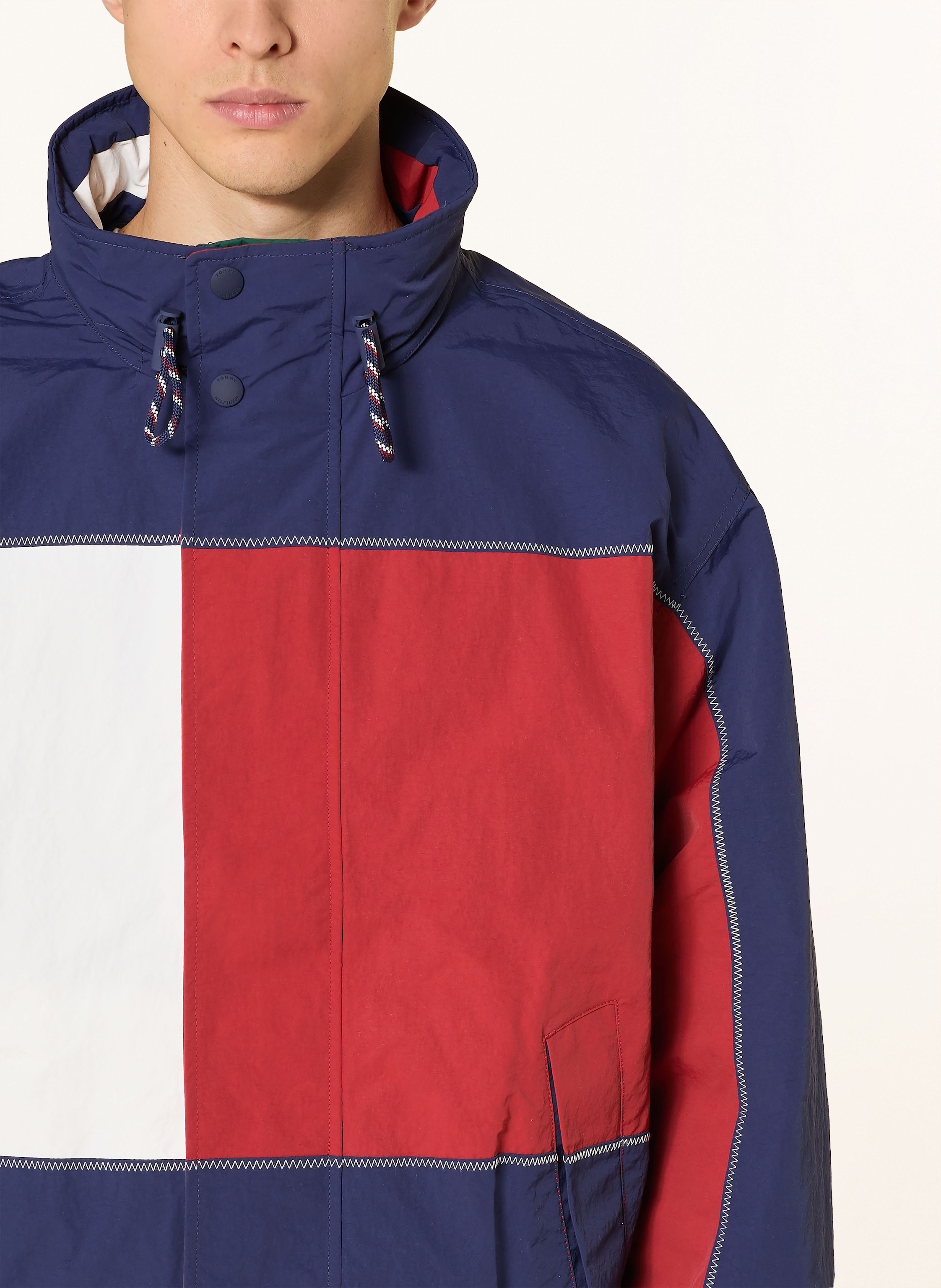 Thumbnail - Tommy Hilfiger Jacke Sailing Zum Wenden blau