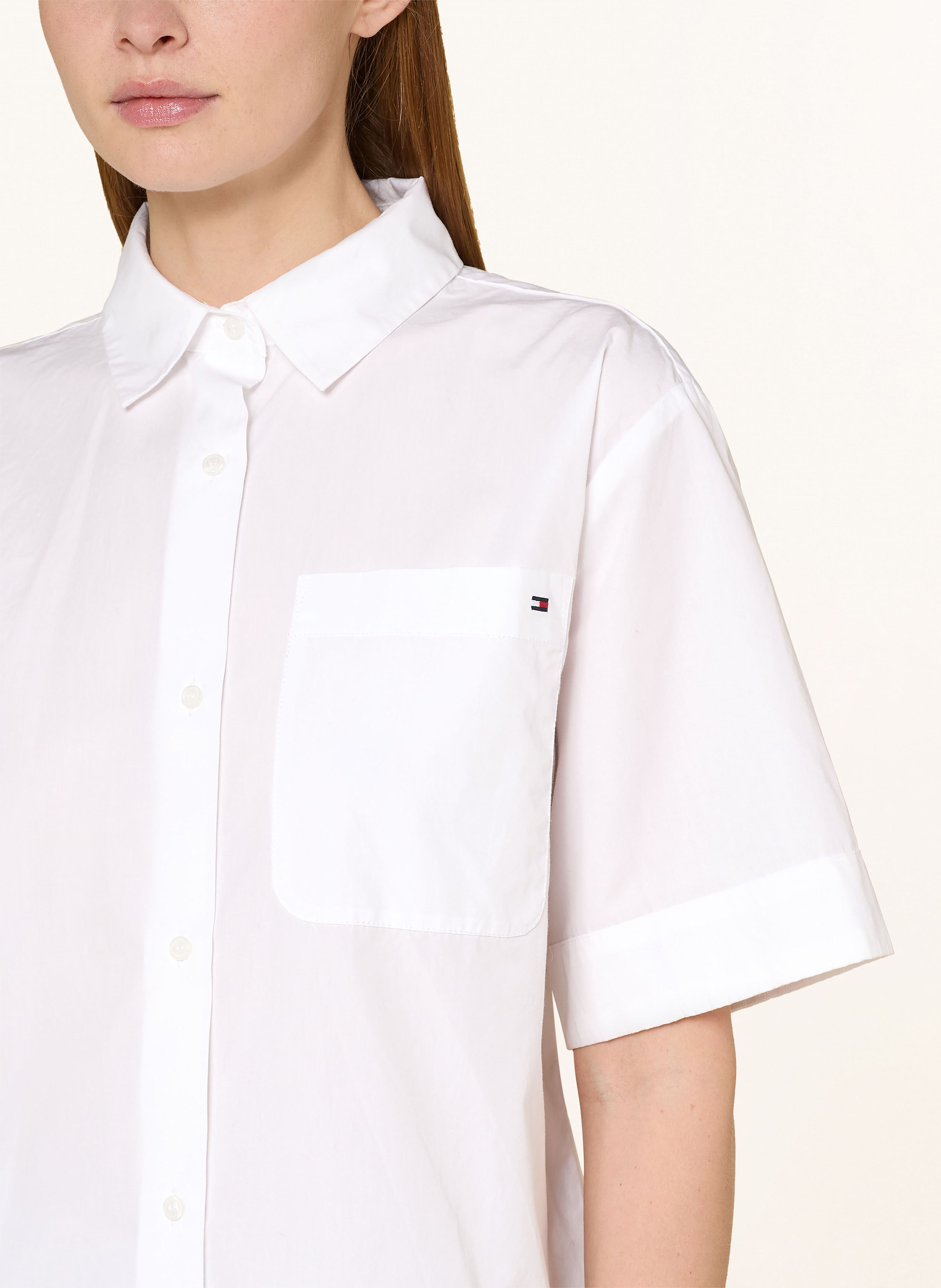 Thumbnail - Tommy Hilfiger Hemdbluse weiss