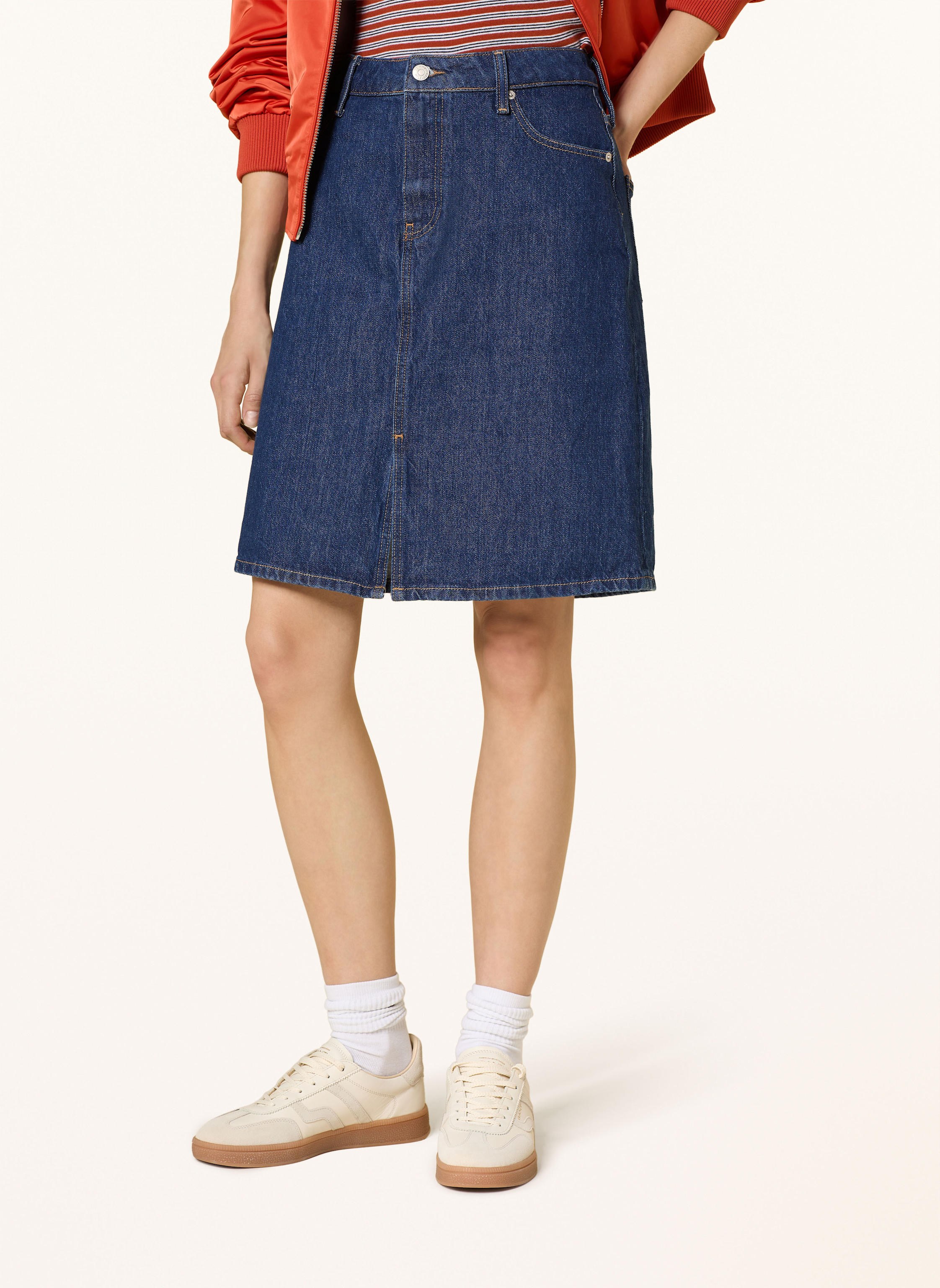 Thumbnail - Tommy Hilfiger Jeansrock blau