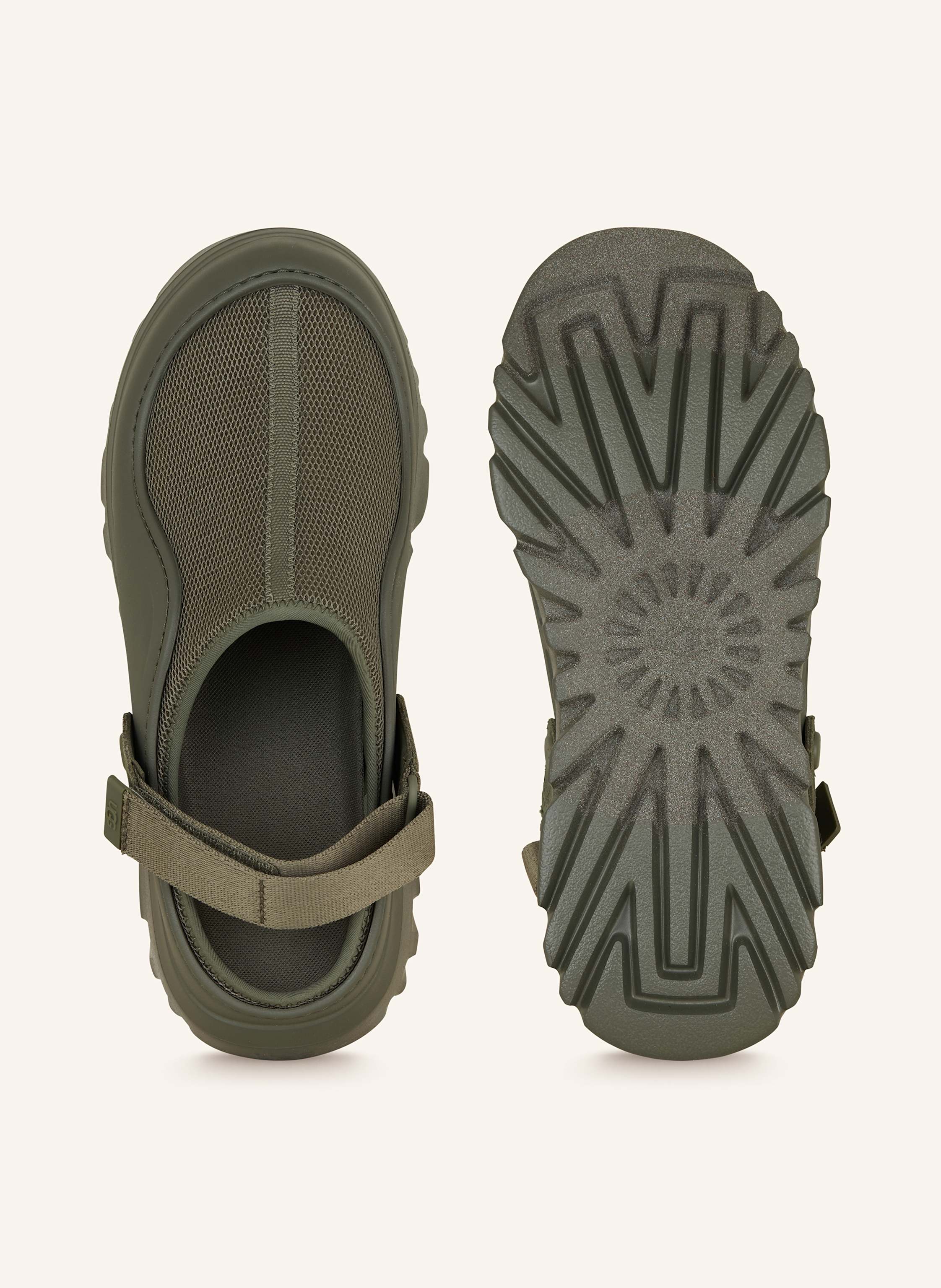 Thumbnail - Ugg Plateau-Mules Peakmod gruen