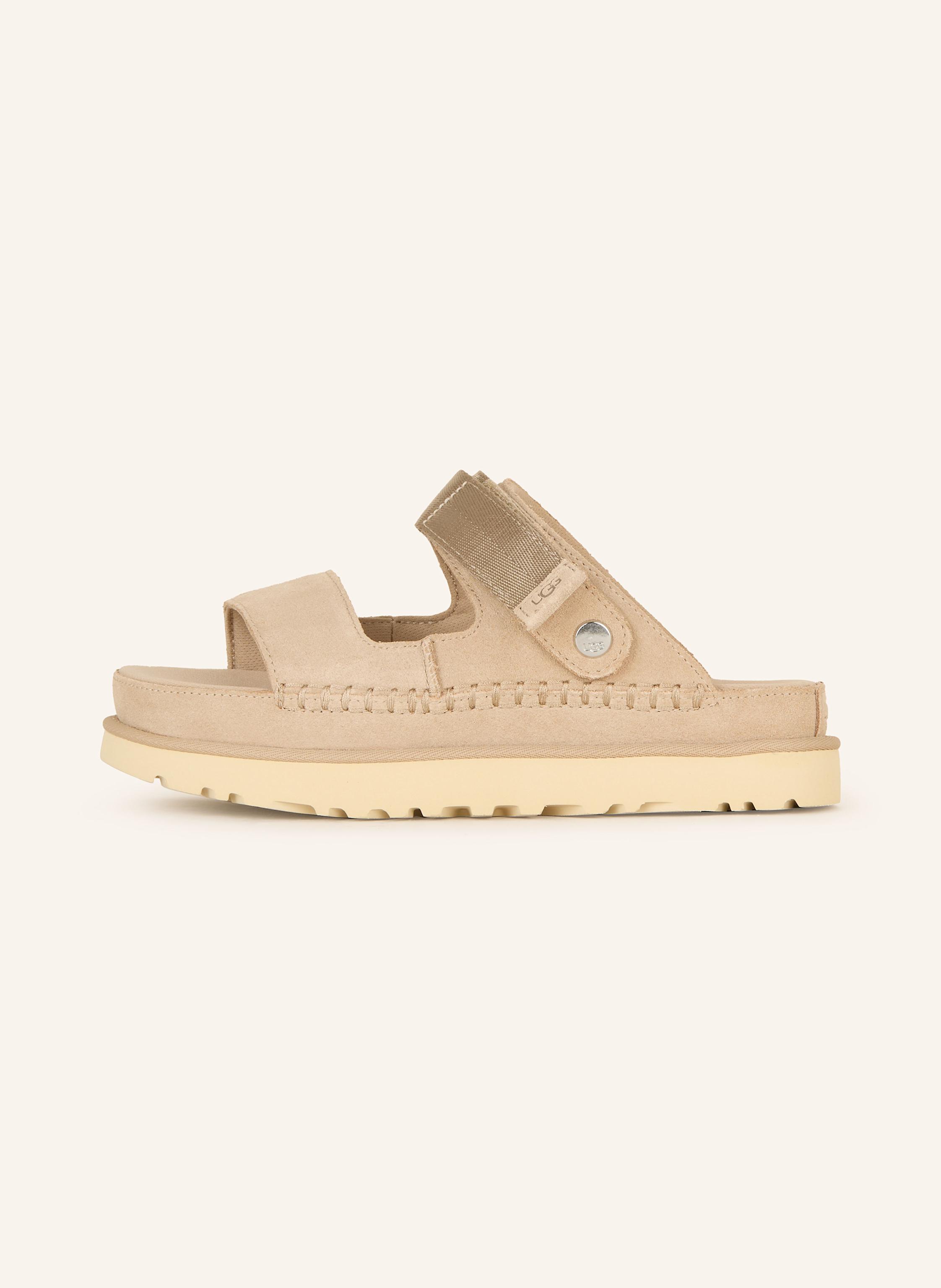 Thumbnail - Ugg Pantoletten Goldenstar Glide beige