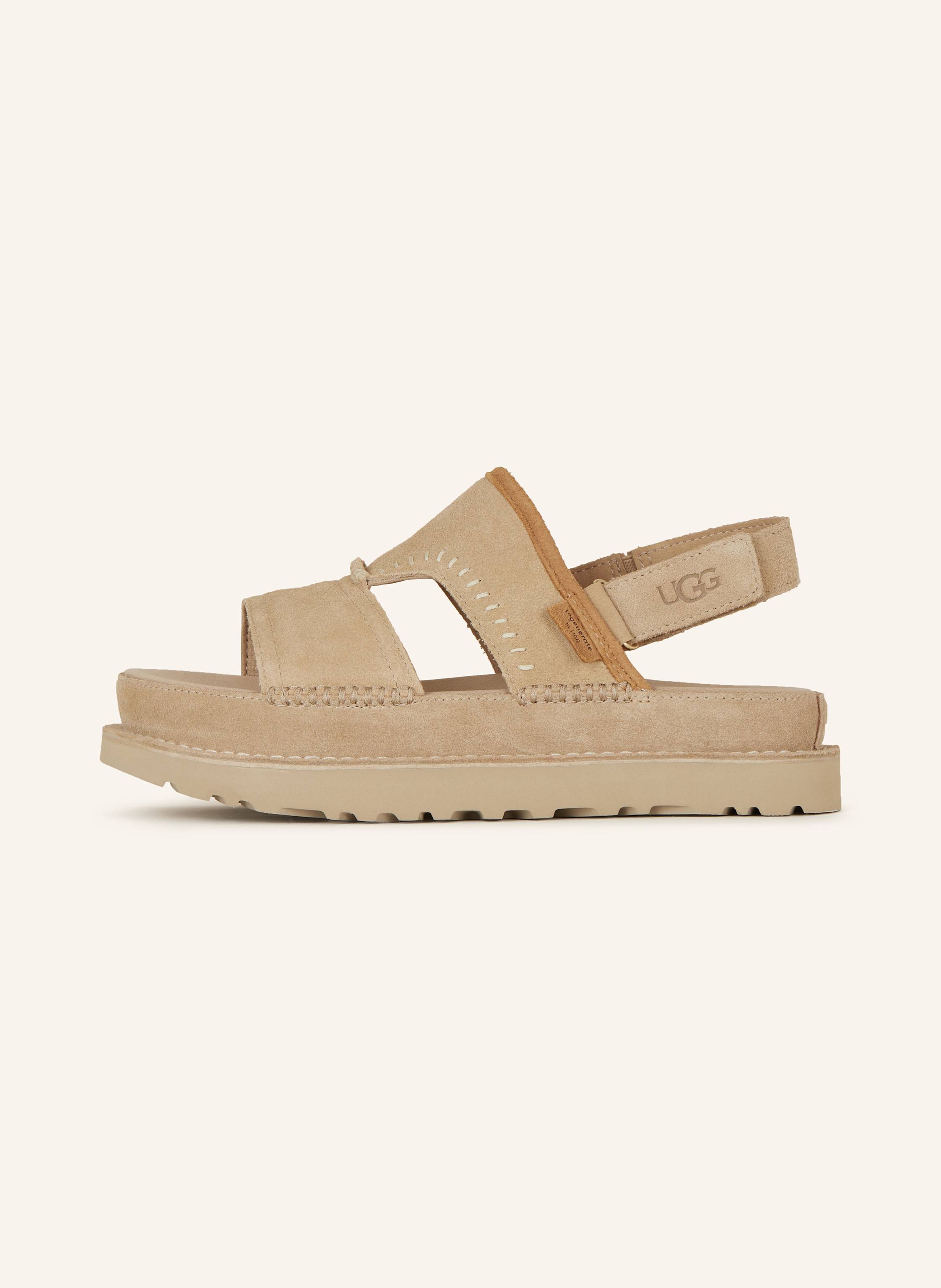 Thumbnail - Ugg Plateau-Sandalen W Goldenstar Regenerate beige