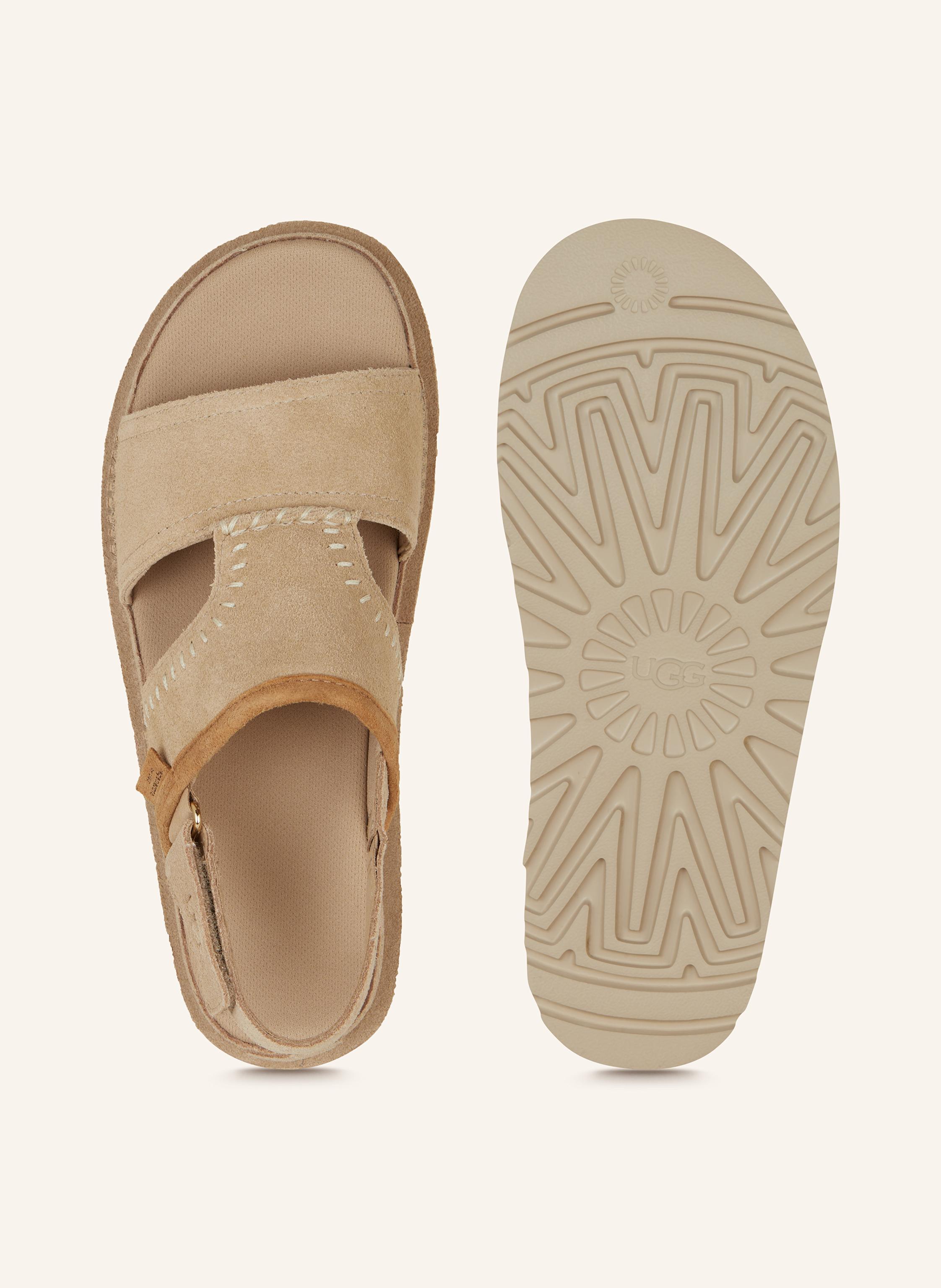 Thumbnail - Ugg Plateau-Sandalen W Goldenstar Regenerate beige