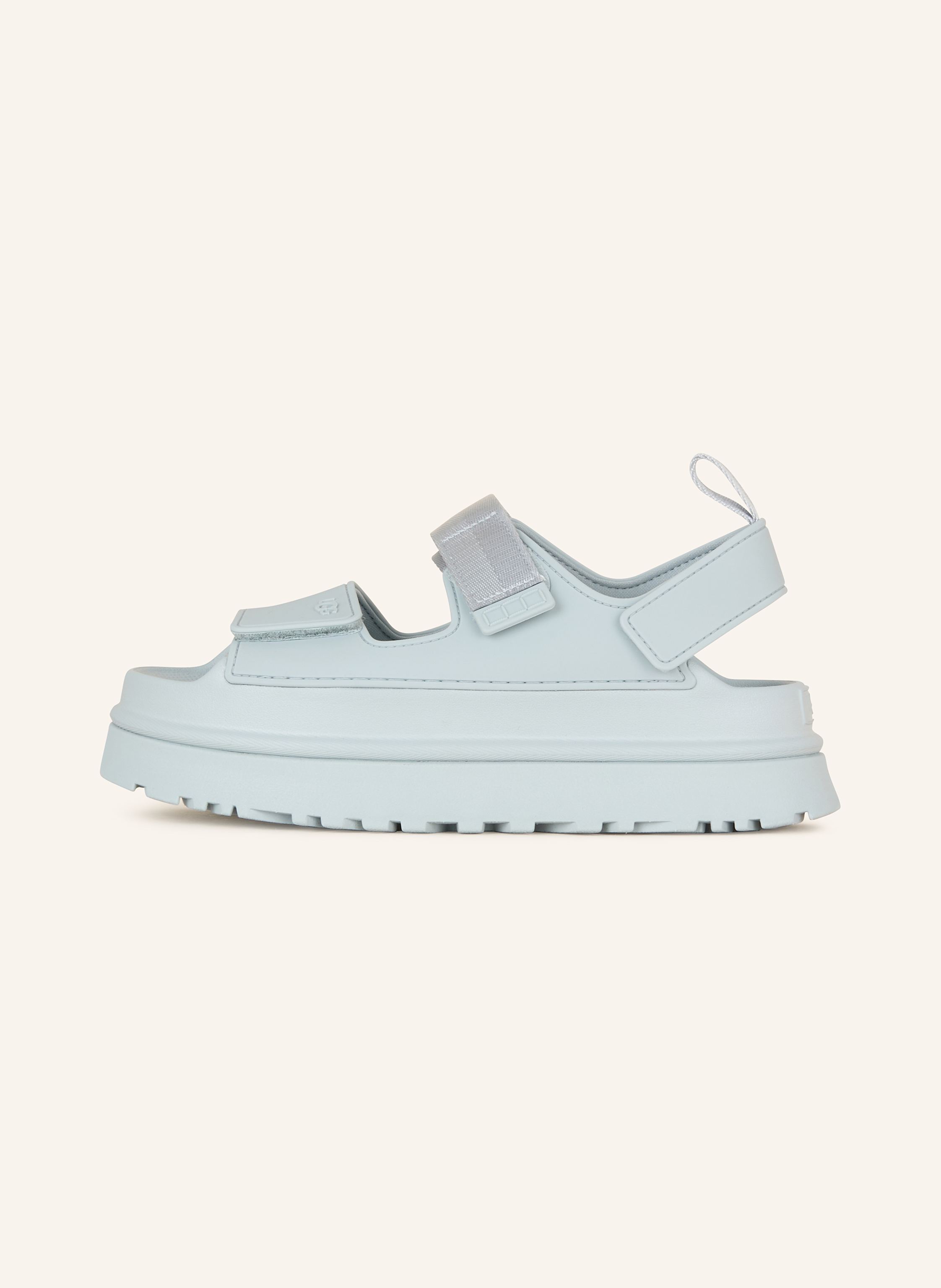 Thumbnail - Ugg Plateau-Sandalen Goldenglow blau