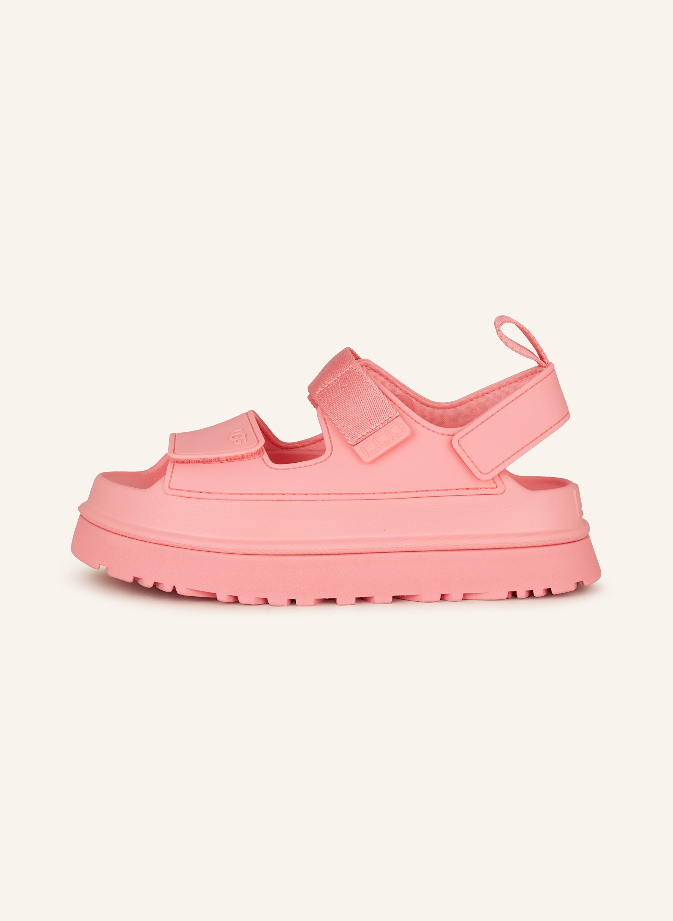 Thumbnail - Ugg Plateau-Sandalen Goldenglow pink