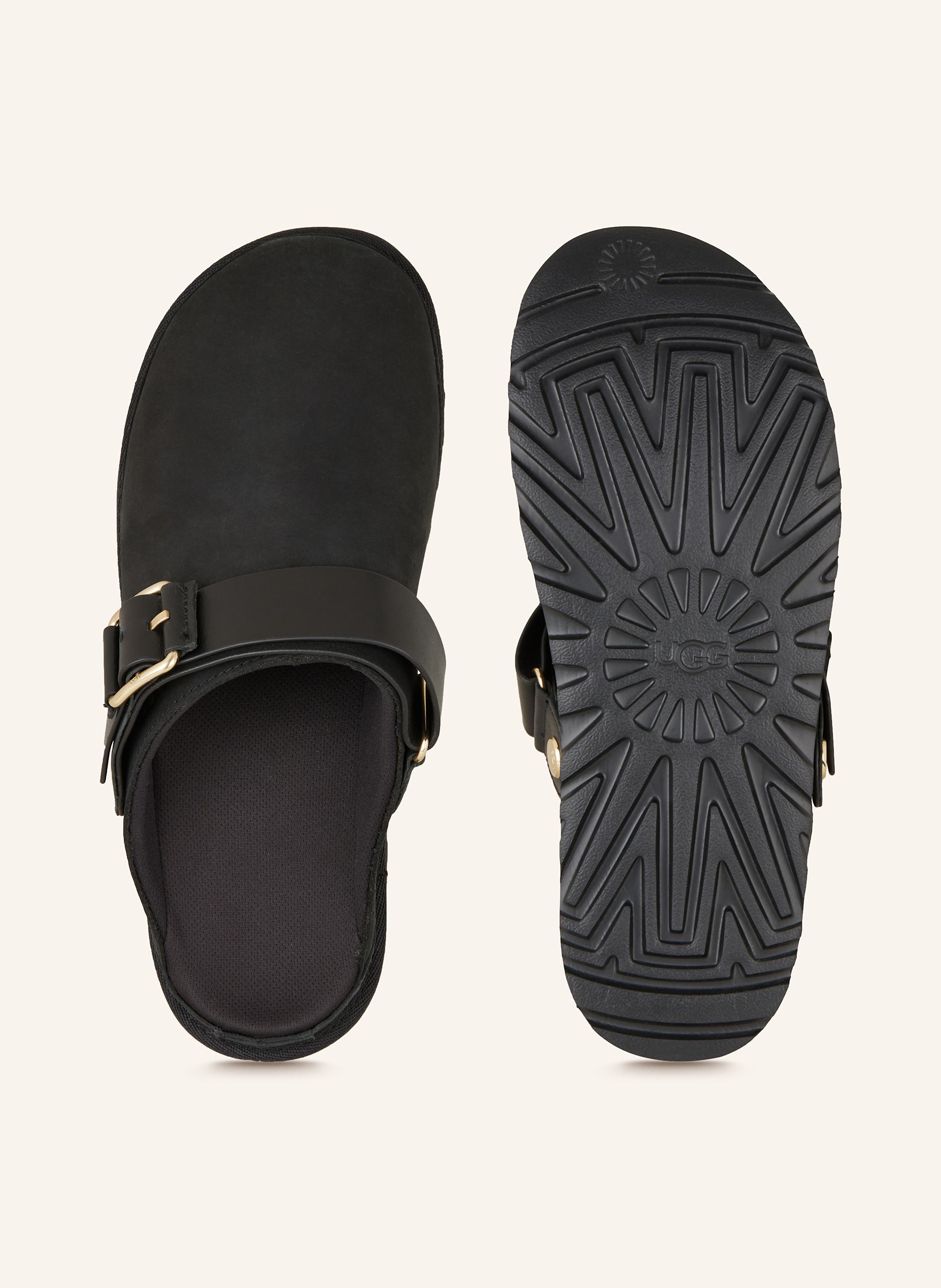 Thumbnail - Ugg Pantoletten Goldenstar Villa Clog schwarz