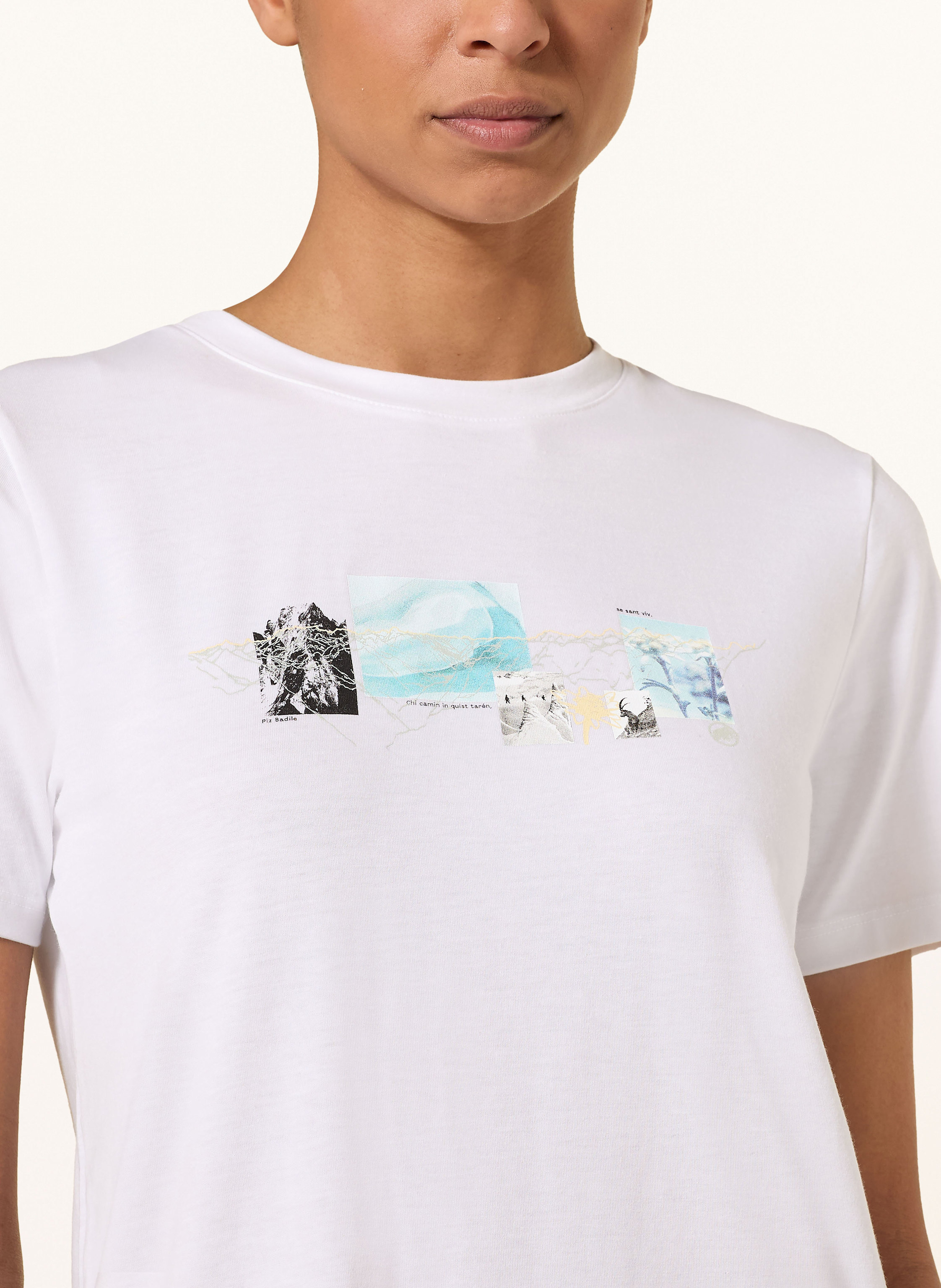 Thumbnail - Mammut T-Shirt Mountain 3308m weiss