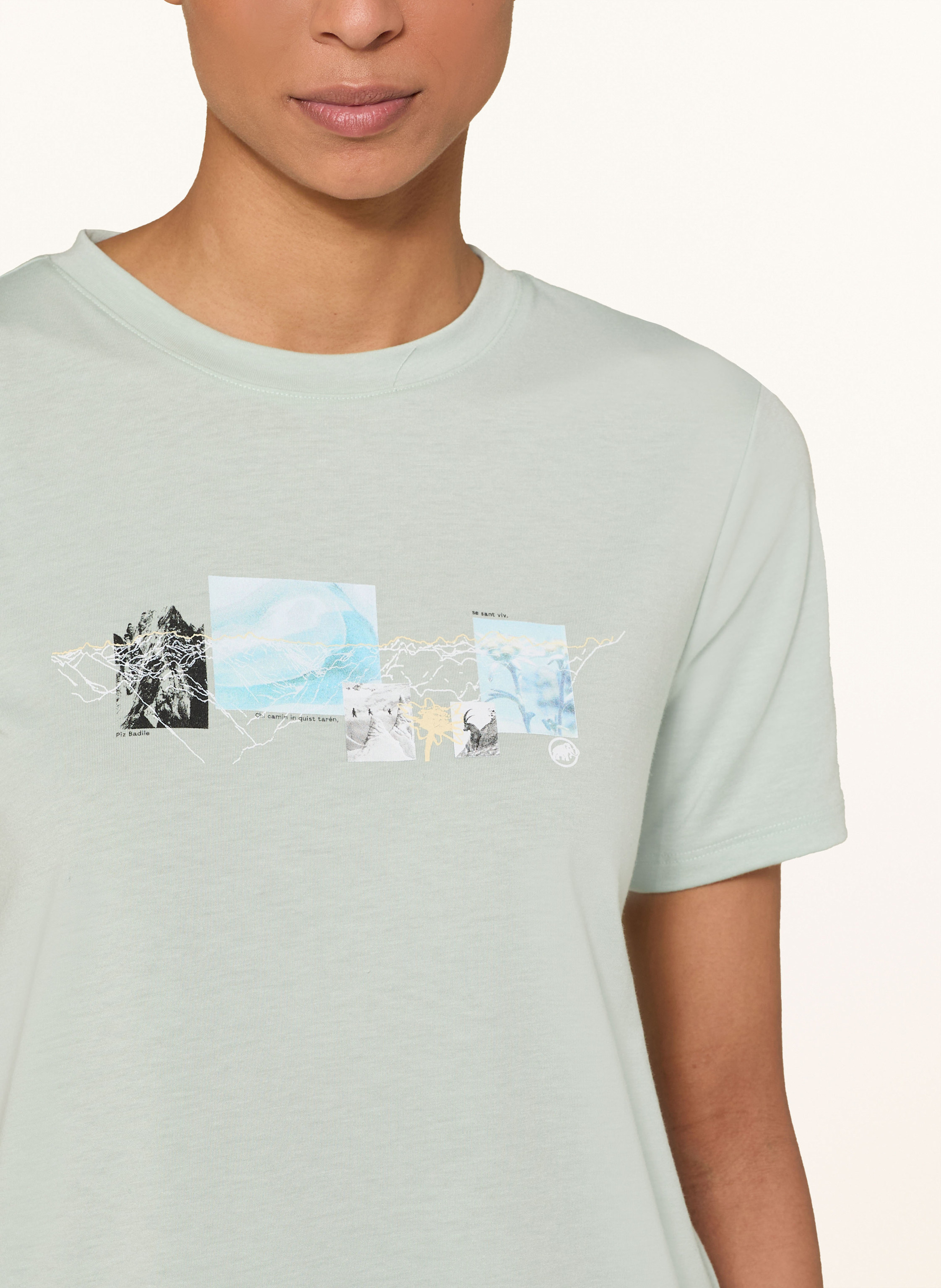 Thumbnail - Mammut T-Shirt Mountain 3308m grau