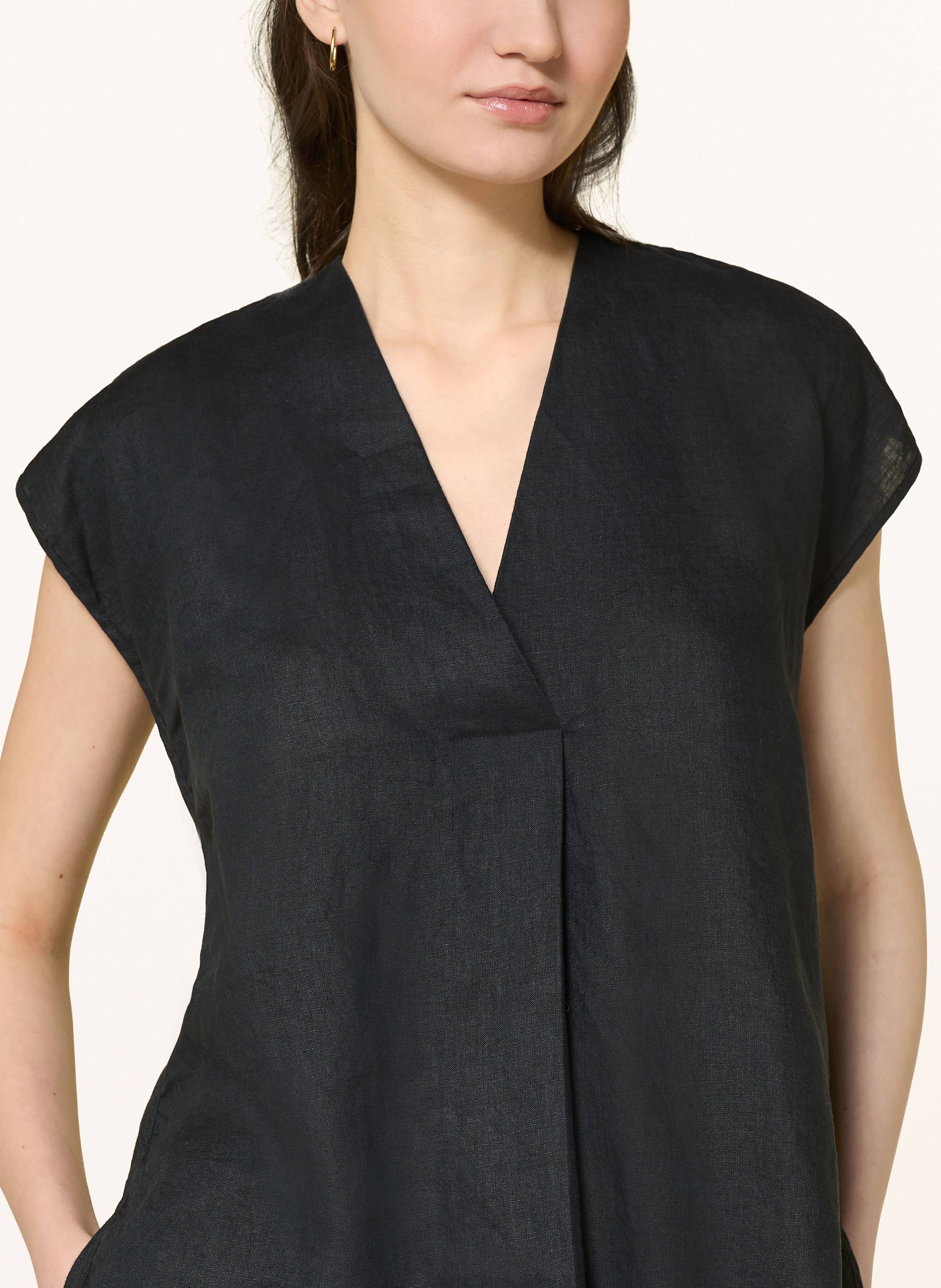 Thumbnail - Lilienfels Hemdbluse Aus Leinen schwarz