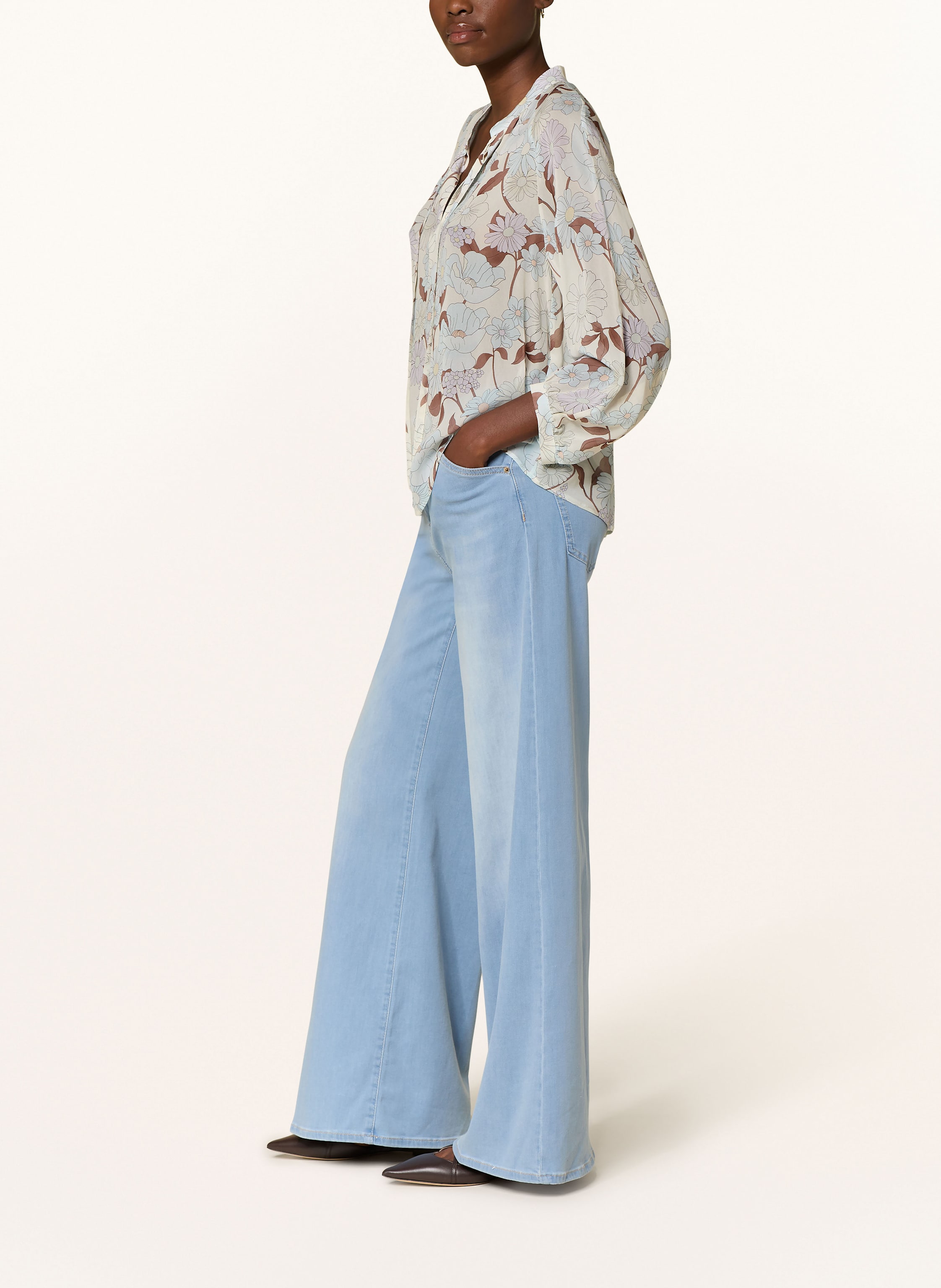 Thumbnail - Raffaello Rossi Flared Jeans Sena blau