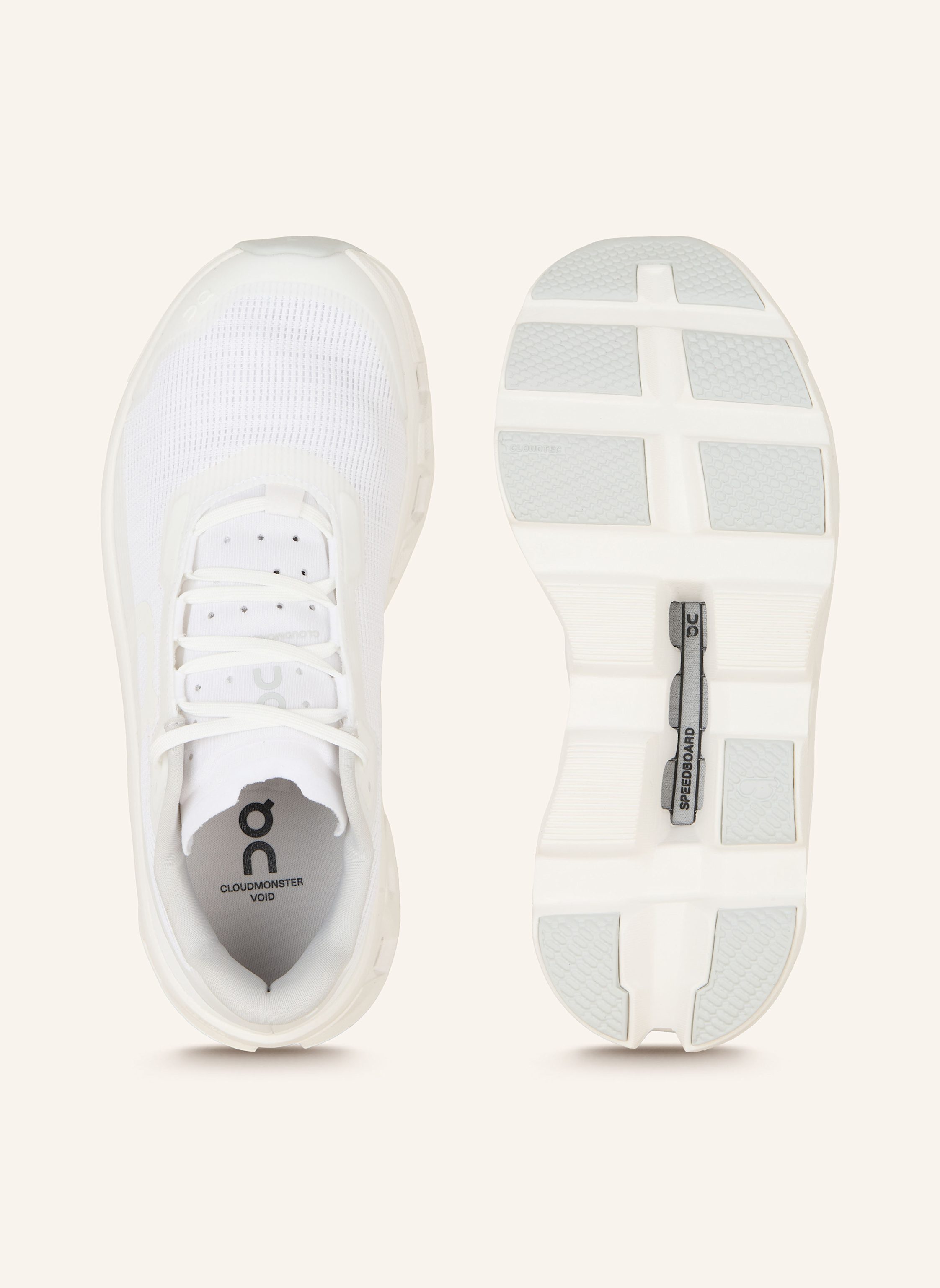 Thumbnail - On Sneaker Cloudmonster Void weiss