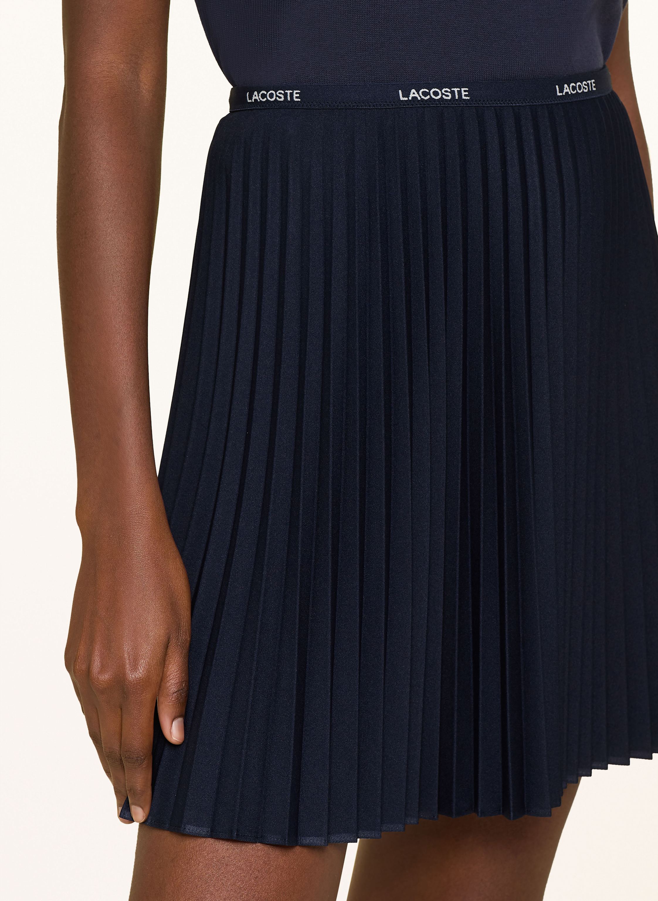 Thumbnail - Lacoste Plisseerock blau